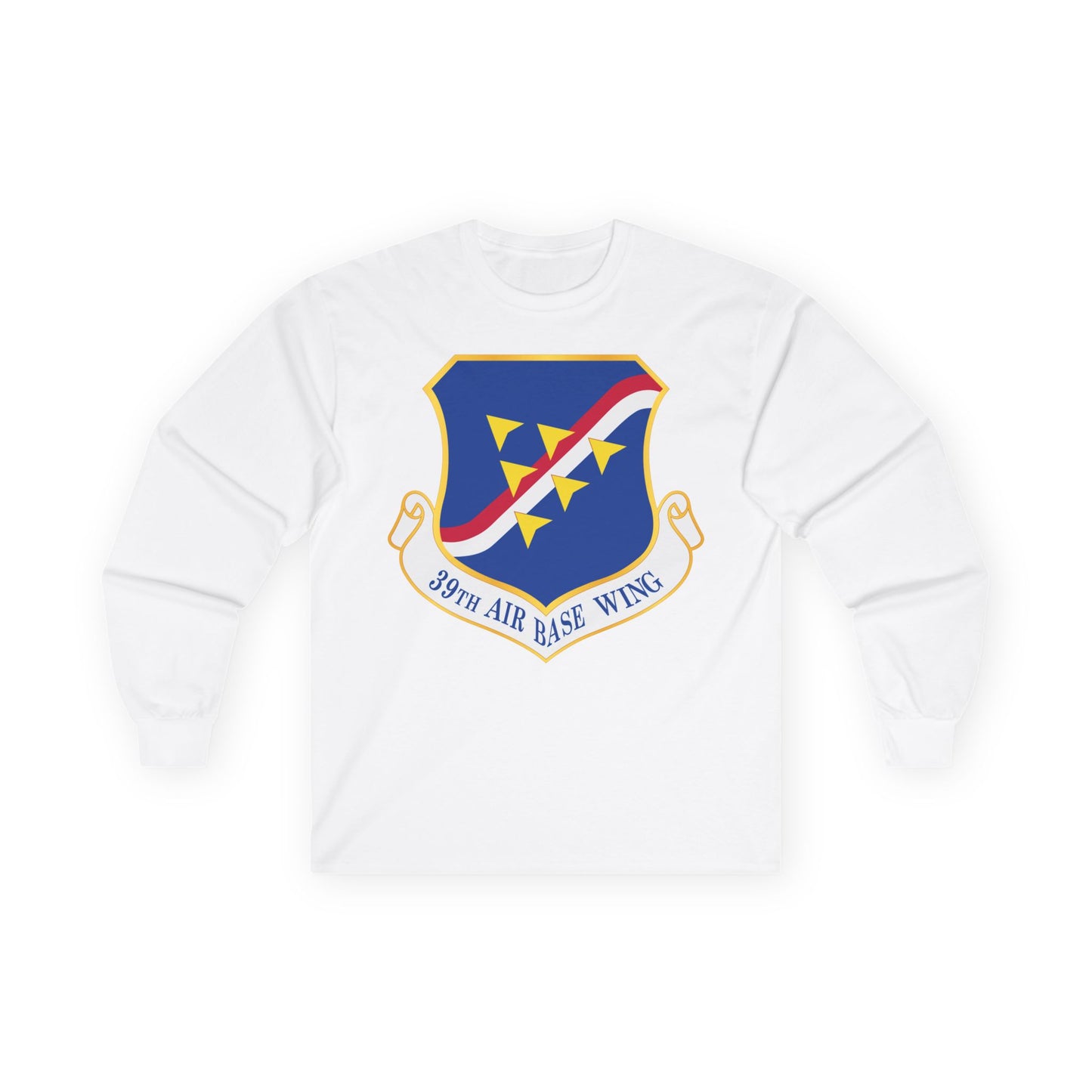 Unisex Ultra Cotton Long Sleeve Tee - USAF - 39th Airbase Wing wo Txt