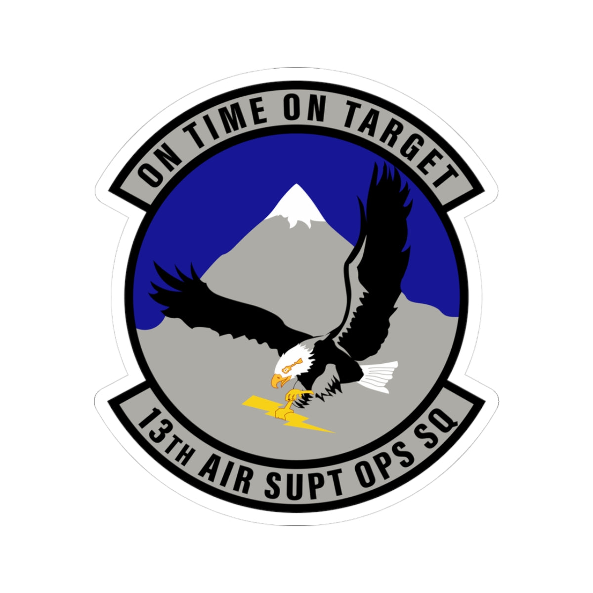 Kiss-Cut Stickers - USAF - 13th Air Support Operations Squadron wo txt