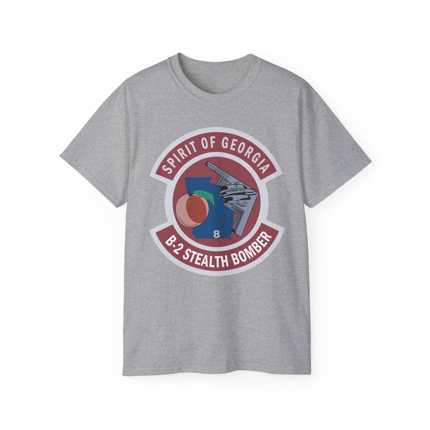 Unisex Ultra Cotton Tee - USAF - B2 - Spirit of Georgia - Stealth Bomber wo txt X 300
