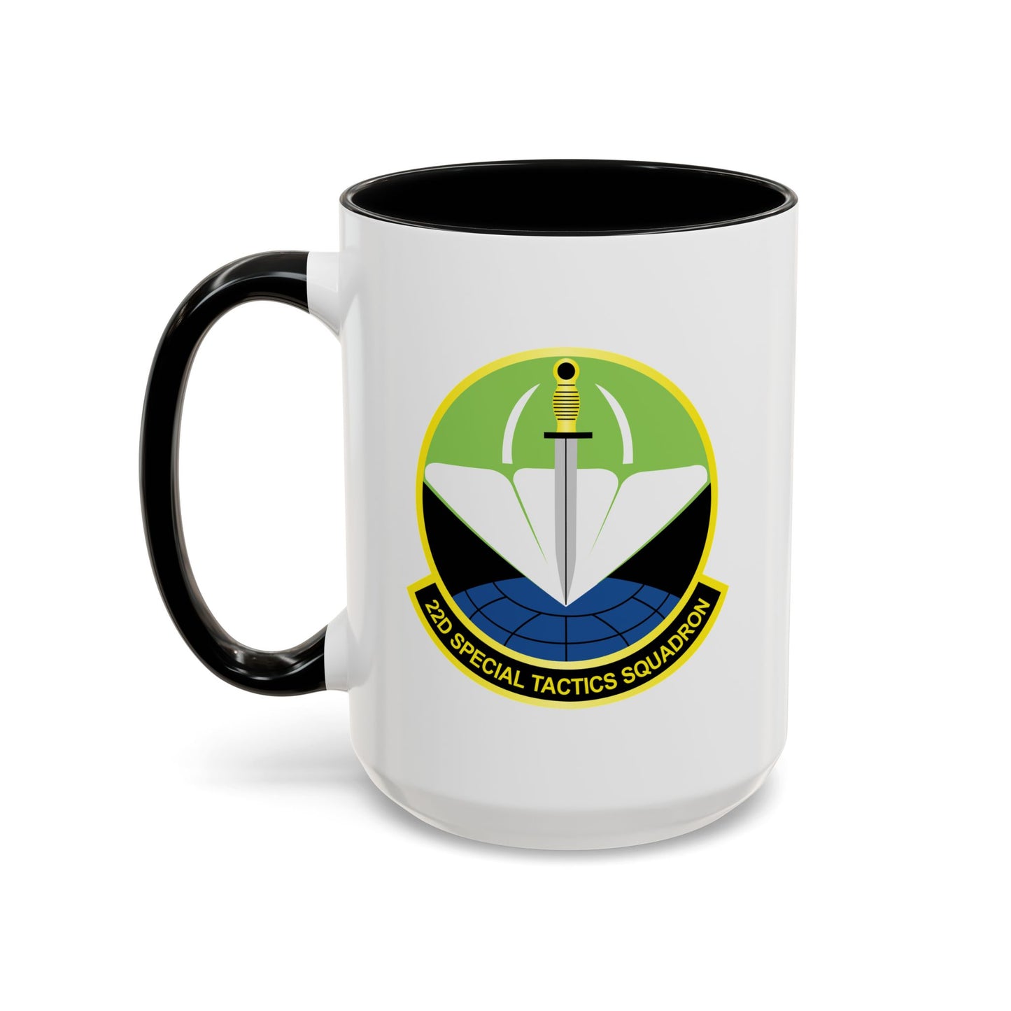 Accent Coffee Mug (11oz & 15oz) -USAF - 22nd Special Tactics Squadron  wo Txt X 300