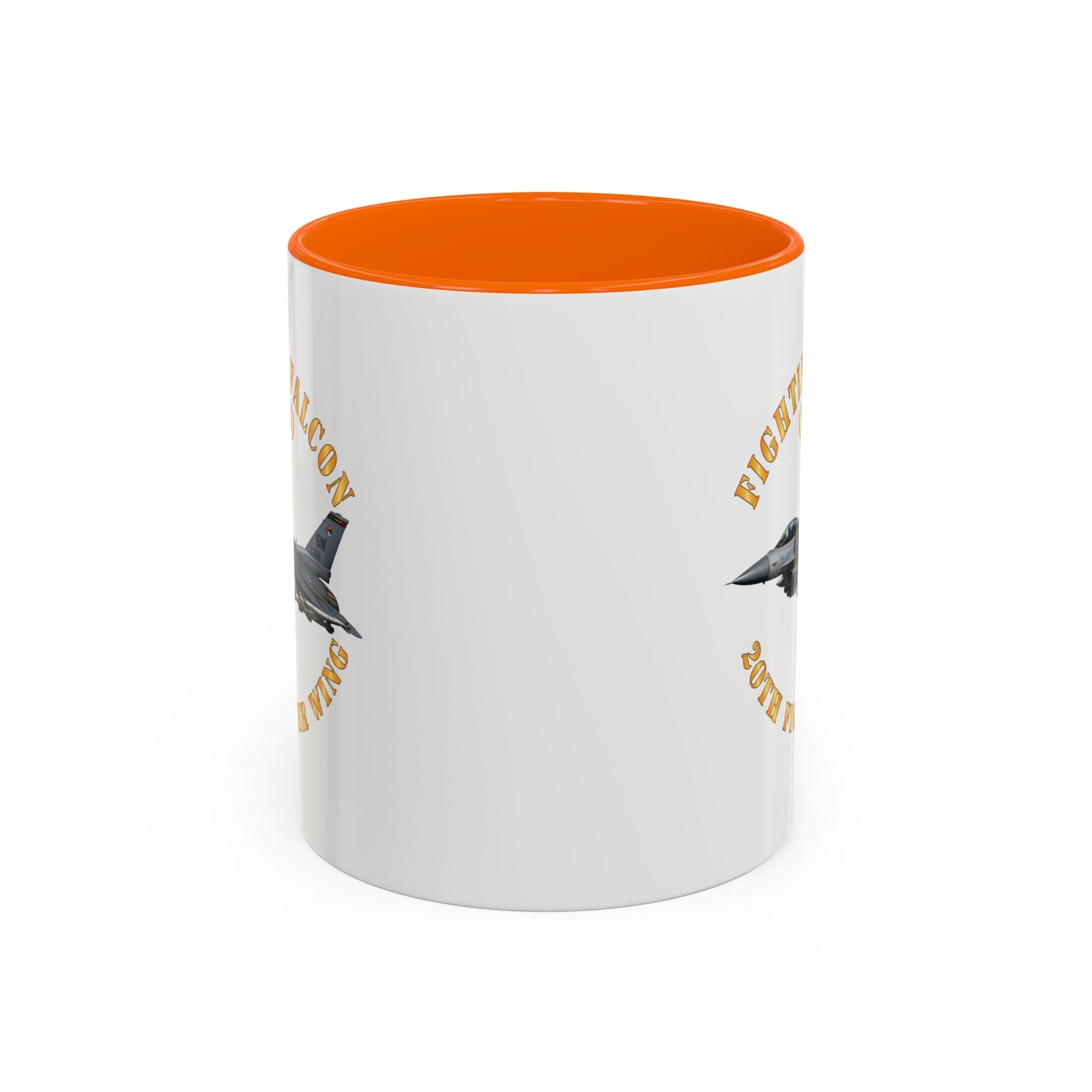 Accent Coffee Mug (11oz & 15oz) - USAF - F-16 Fighting Falcon - 20th Fighter Wing X 300