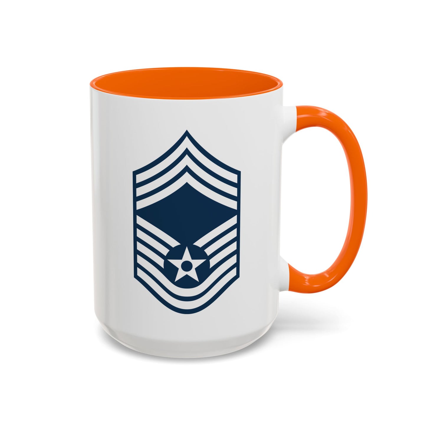 Accent Coffee Mug (11oz & 15oz) - USAF - Chief Master Sergeant (E9a) - 2020
