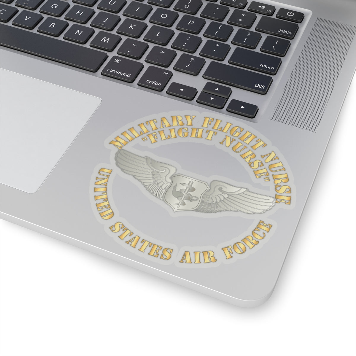 Kiss-Cut Stickers - USAF - Military Flight Nurse - Flight Nurse - Basic