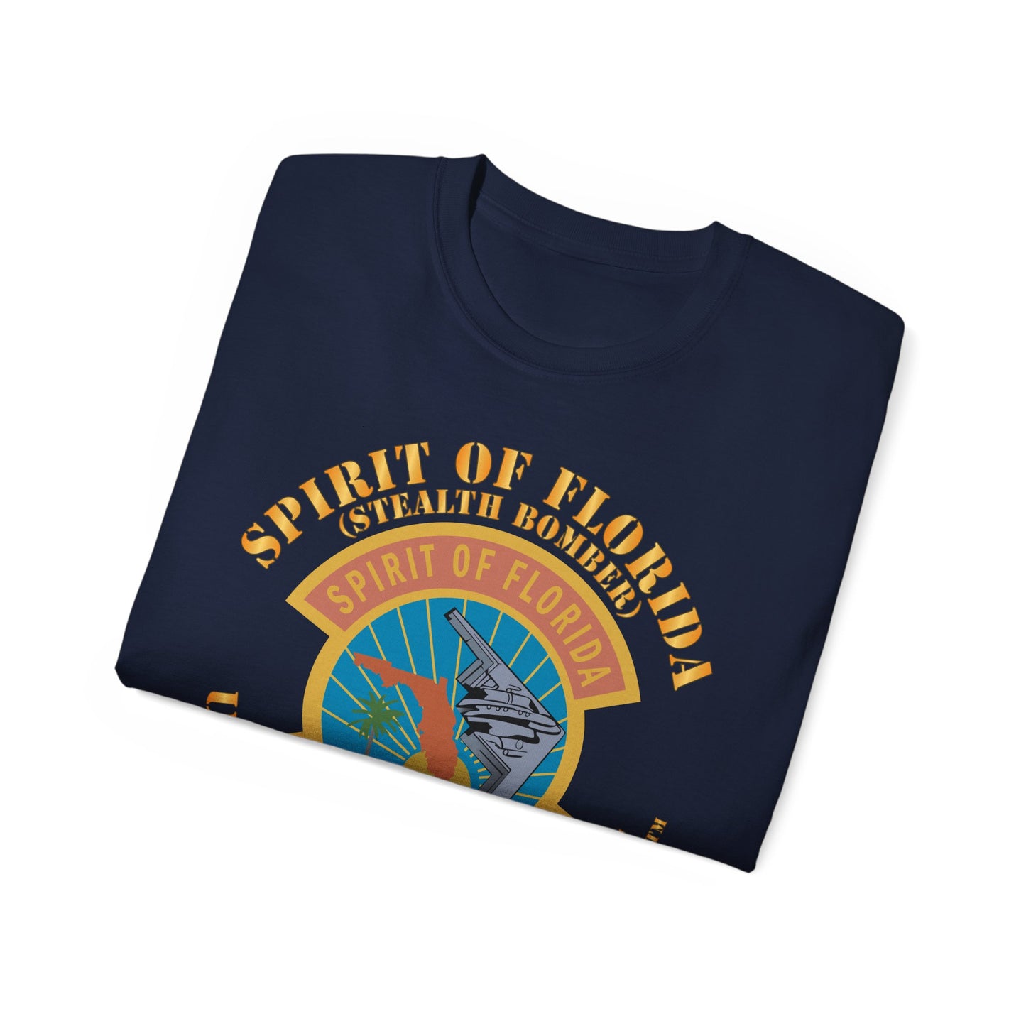 Unisex Ultra Cotton Tee - USAF - B2 - Spirit of Florida - Stealth Bomber X 300