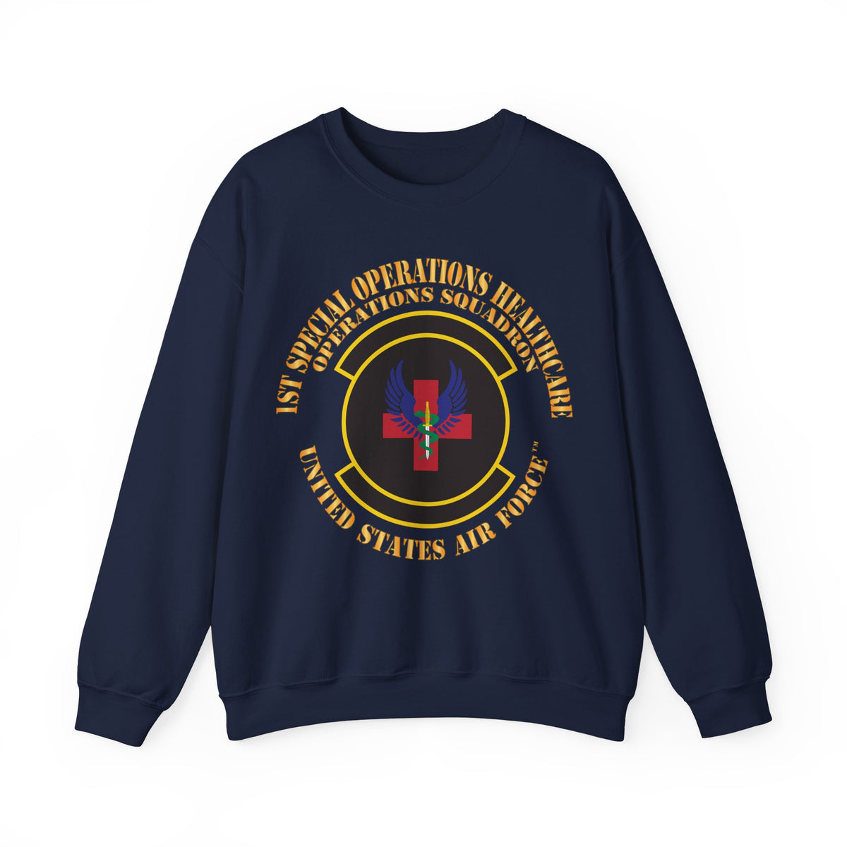 Crewneck Sweatshirt - USAF - 1st Special Operations Healthcare Operations Squadron X 300