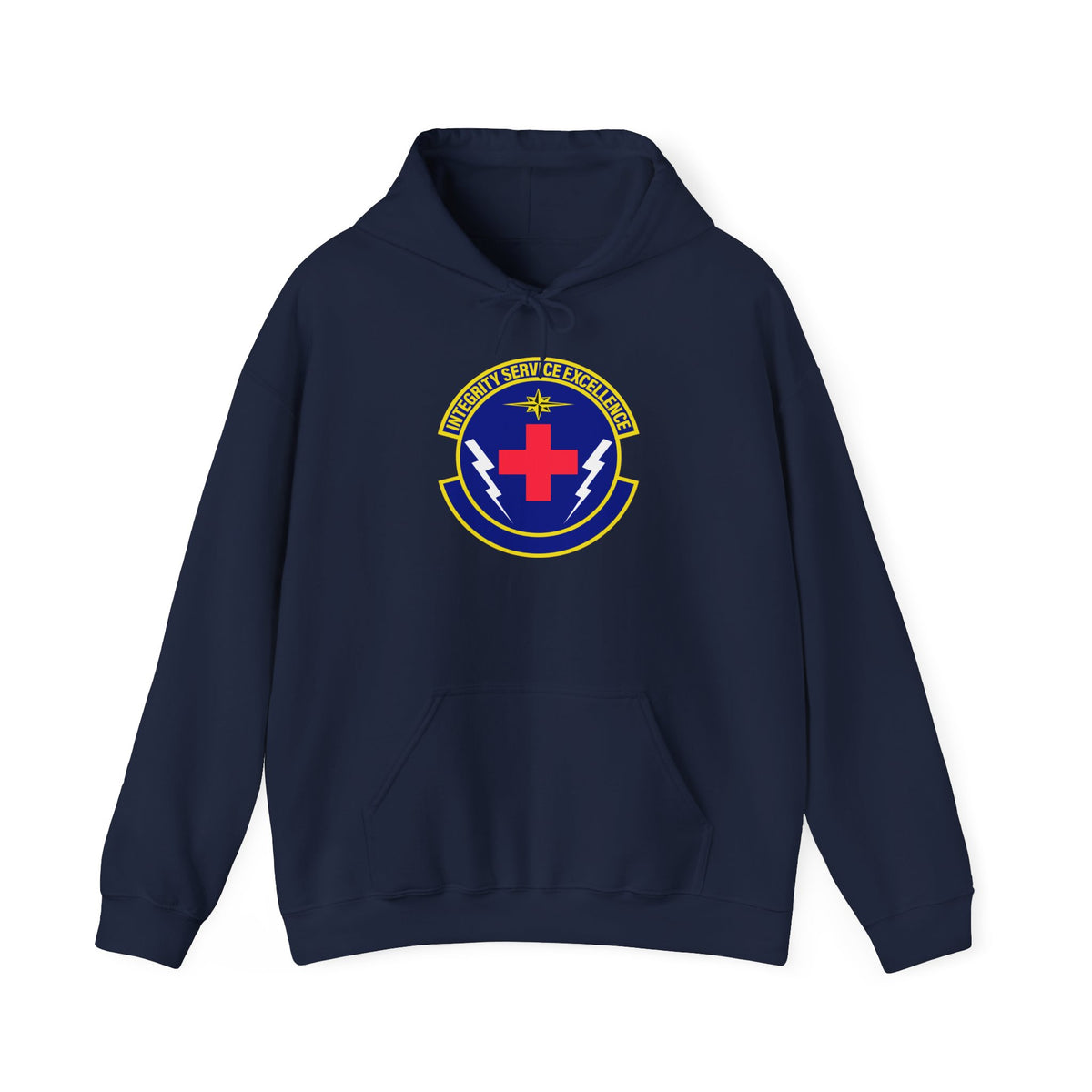 Unisex Heavy Blend Hooded Sweatshirt - USAF - 10th Healthcare Operations Sq wo txt