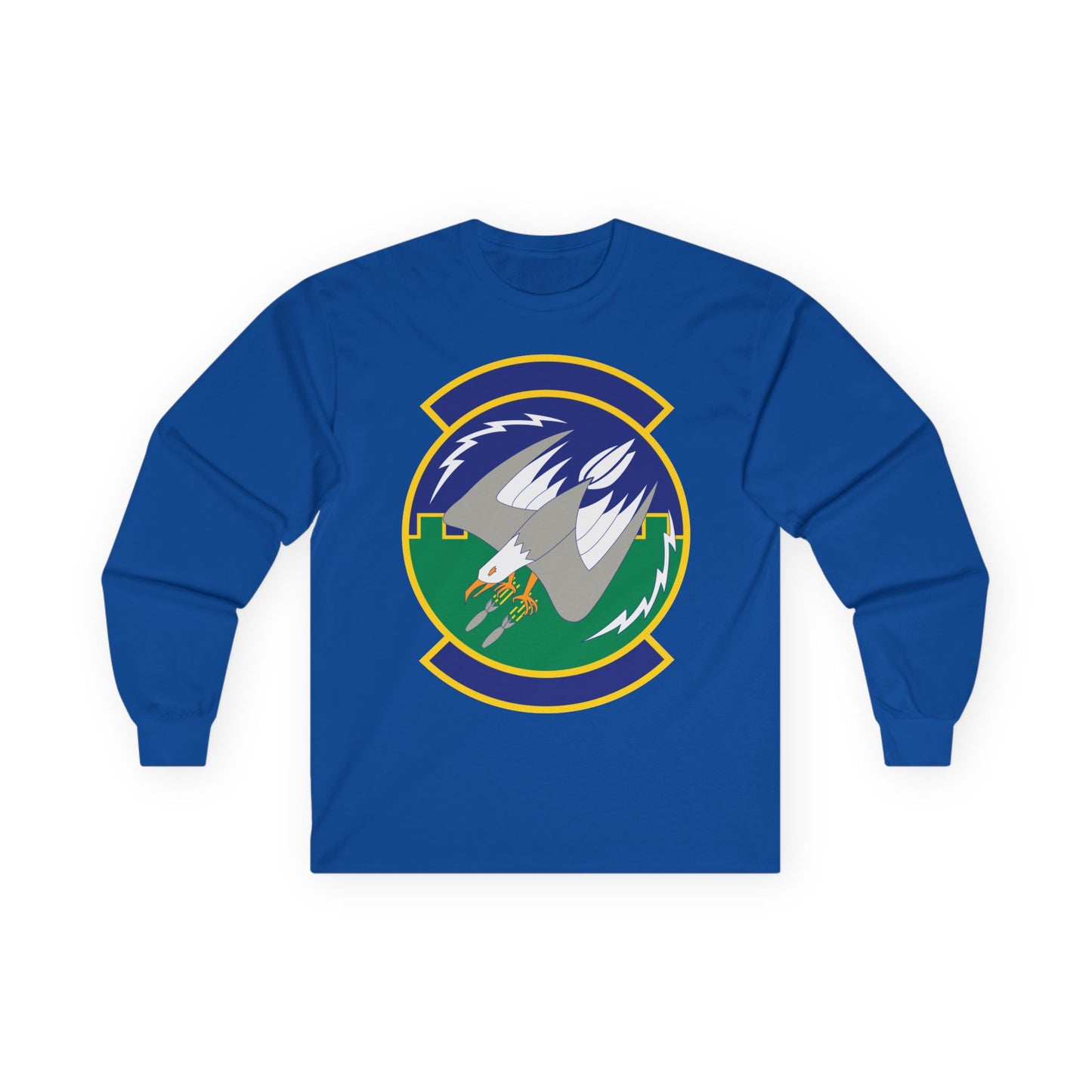 Unisex Ultra Cotton Long Sleeve Tee - USAF - 2nd Air Support Operations Squadron wo txt