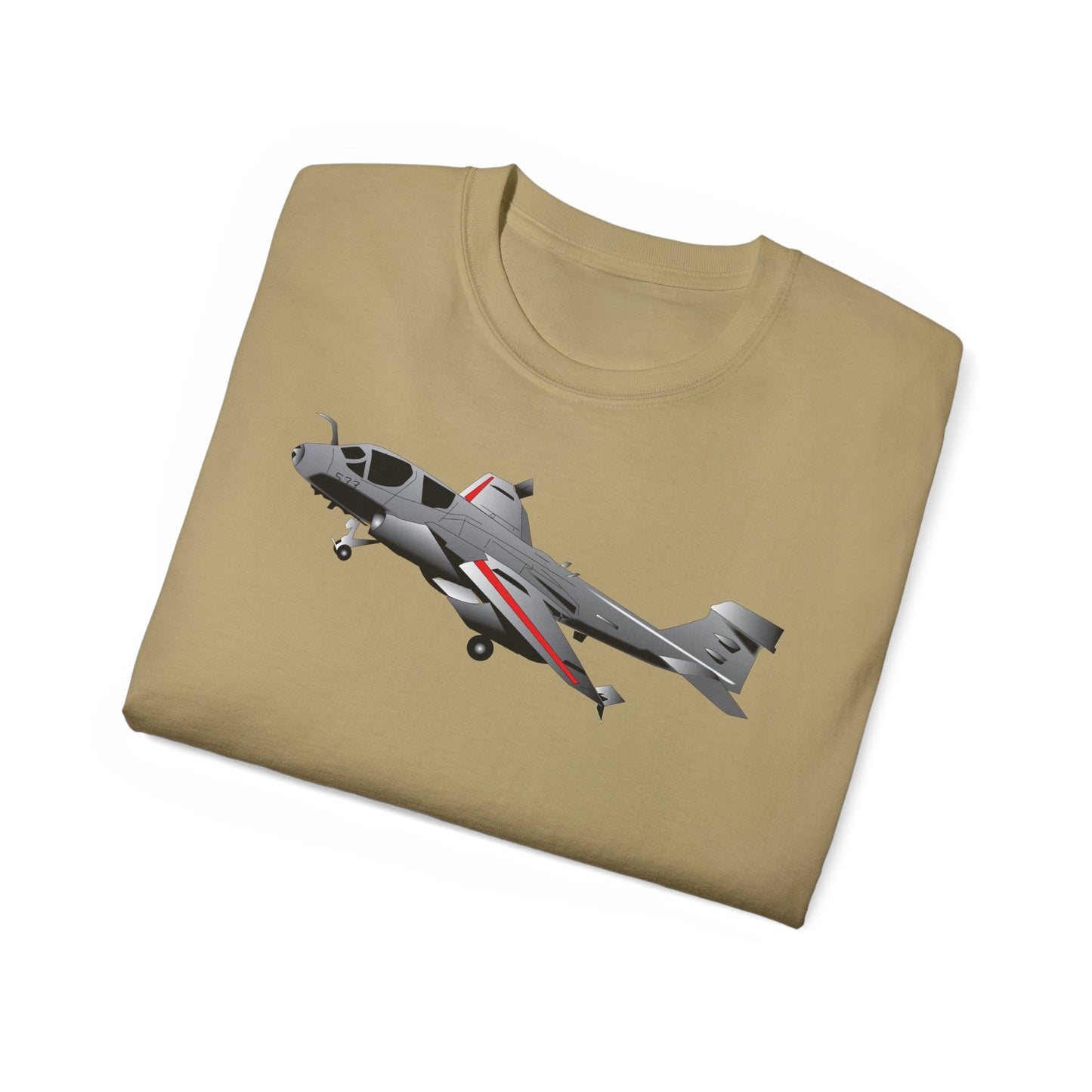 Unisex Ultra Cotton Tee - Aircraft - Navy - A-6A Intruder X 300