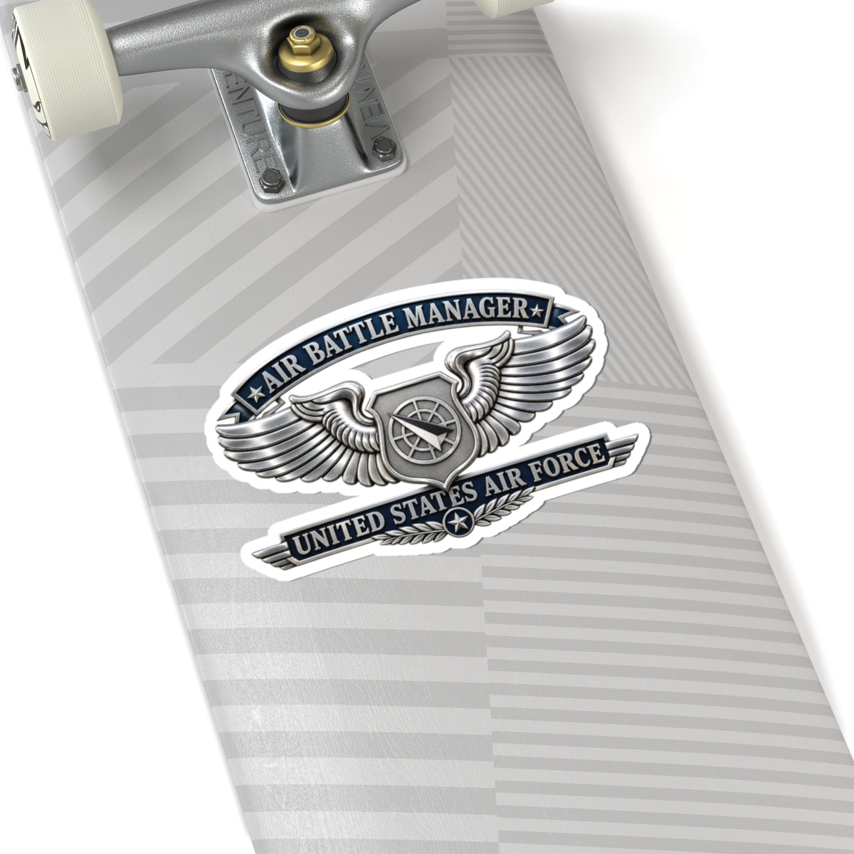 Kiss-Cut Stickers - USAF - Air Battle Manager Badge - United States Air Force- 3D - Enhanced