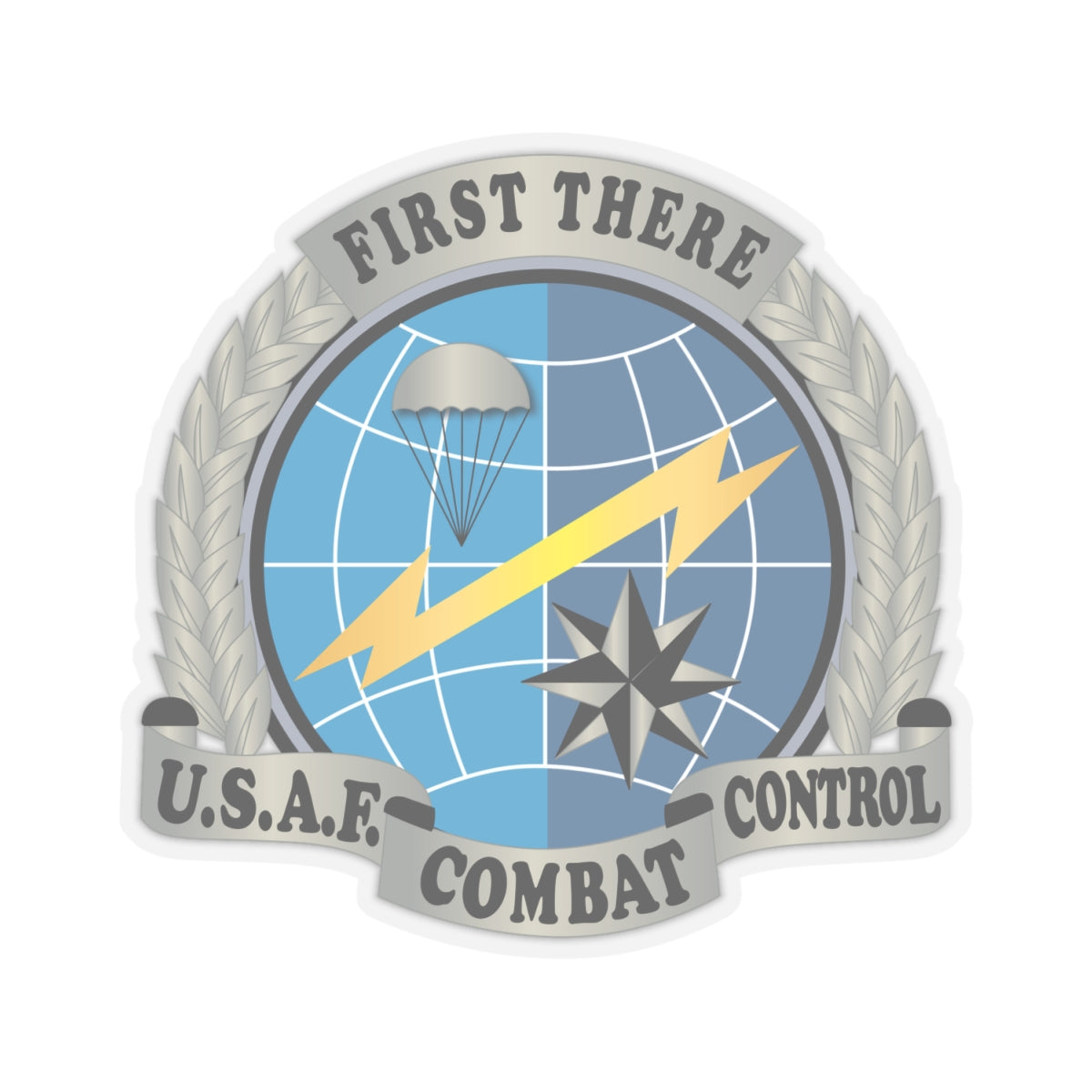 Kiss-Cut Stickers - USAF - Combat Controller Badge No Txt  X 300