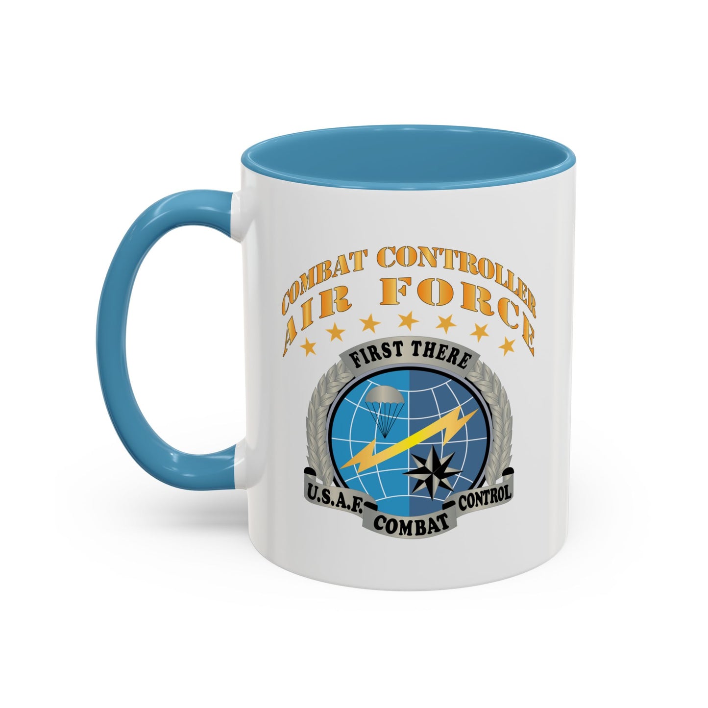 Accent Coffee Mug (11oz & 15oz) - USAF - Combat Controller X 300
