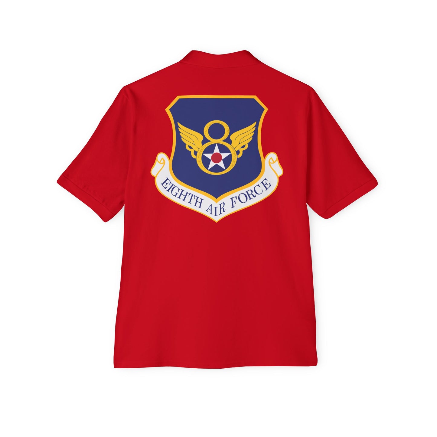 Men's Piqué Polo - USAF - 8th Air Force wo txt X 300