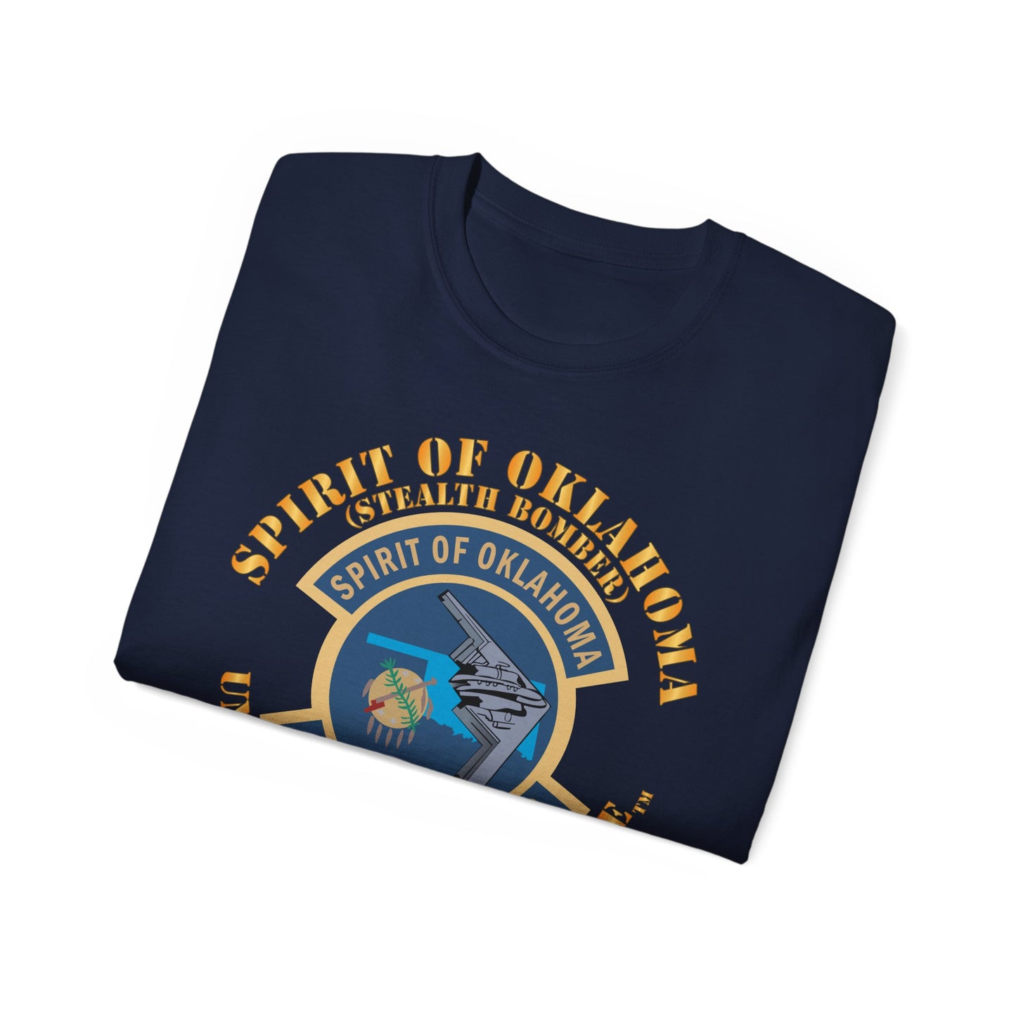 Unisex Ultra Cotton Tee - USAF - B2 - Spirit of Oklahoma - Stealth Bomber X 300