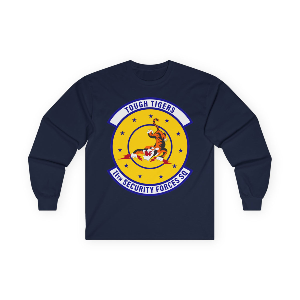 Unisex Ultra Cotton Long Sleeve Tee - USAF - 11th Security Forces Squadron wo txt