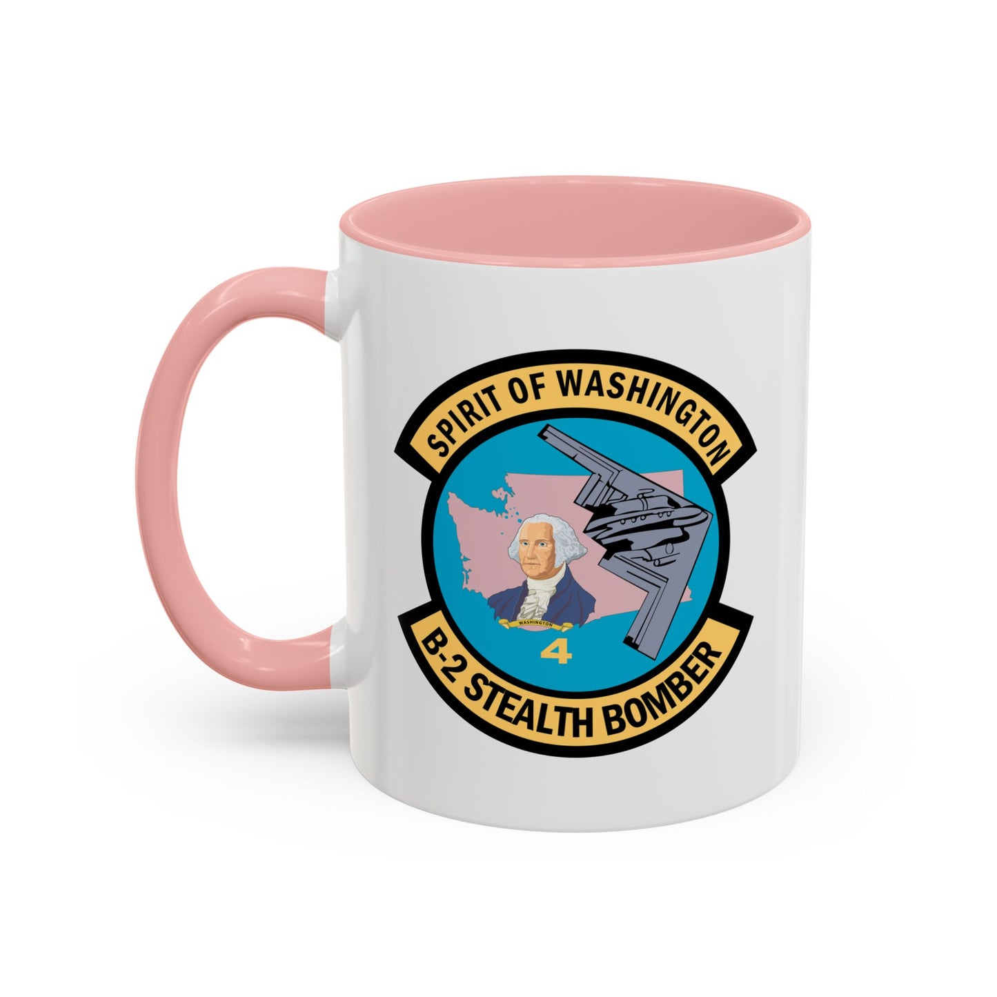Accent Coffee Mug (11oz & 15oz) - USAF - B2 - Spirit of Washington - Stealth Bomber wo txt X 300