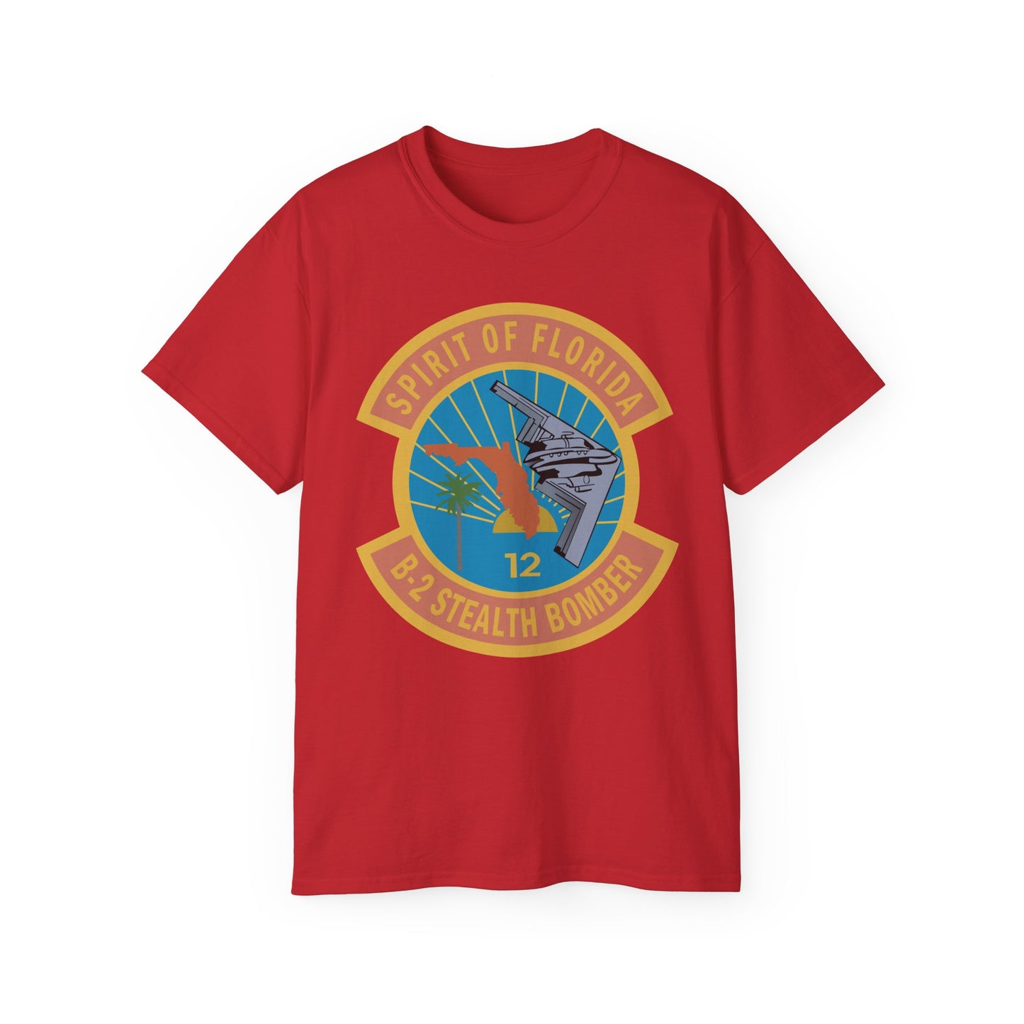 Unisex Ultra Cotton Tee - USAF - B2 - Spirit of Florida - Stealth Bomber wo txt X 300