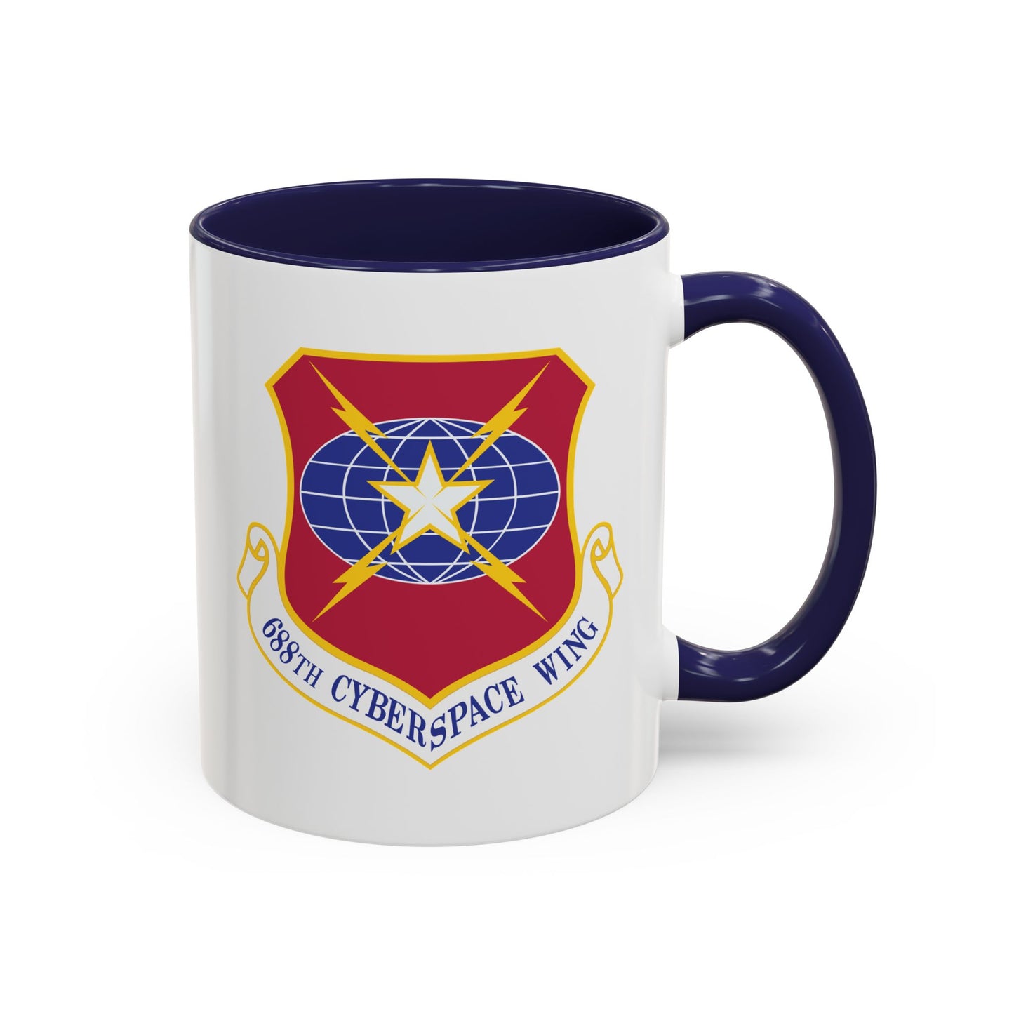 Accent Coffee Mug (11oz & 15oz) - USAF - 688th Cyberspace Wing wo Txt X 300