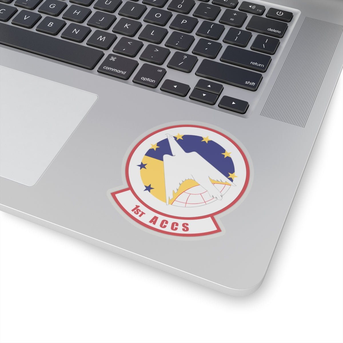 Kiss-Cut Stickers - USAF - 1st Airborne Command Control Squadron (ACC) wo txt X 300
