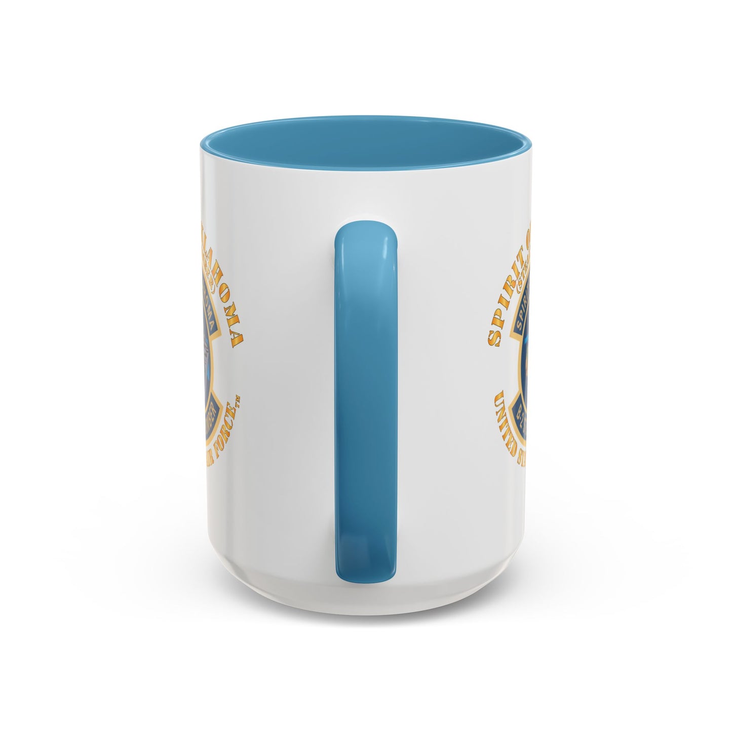 Accent Coffee Mug (11oz & 15oz) - USAF - B2 - Spirit of Oklahoma - Stealth Bomber X 300