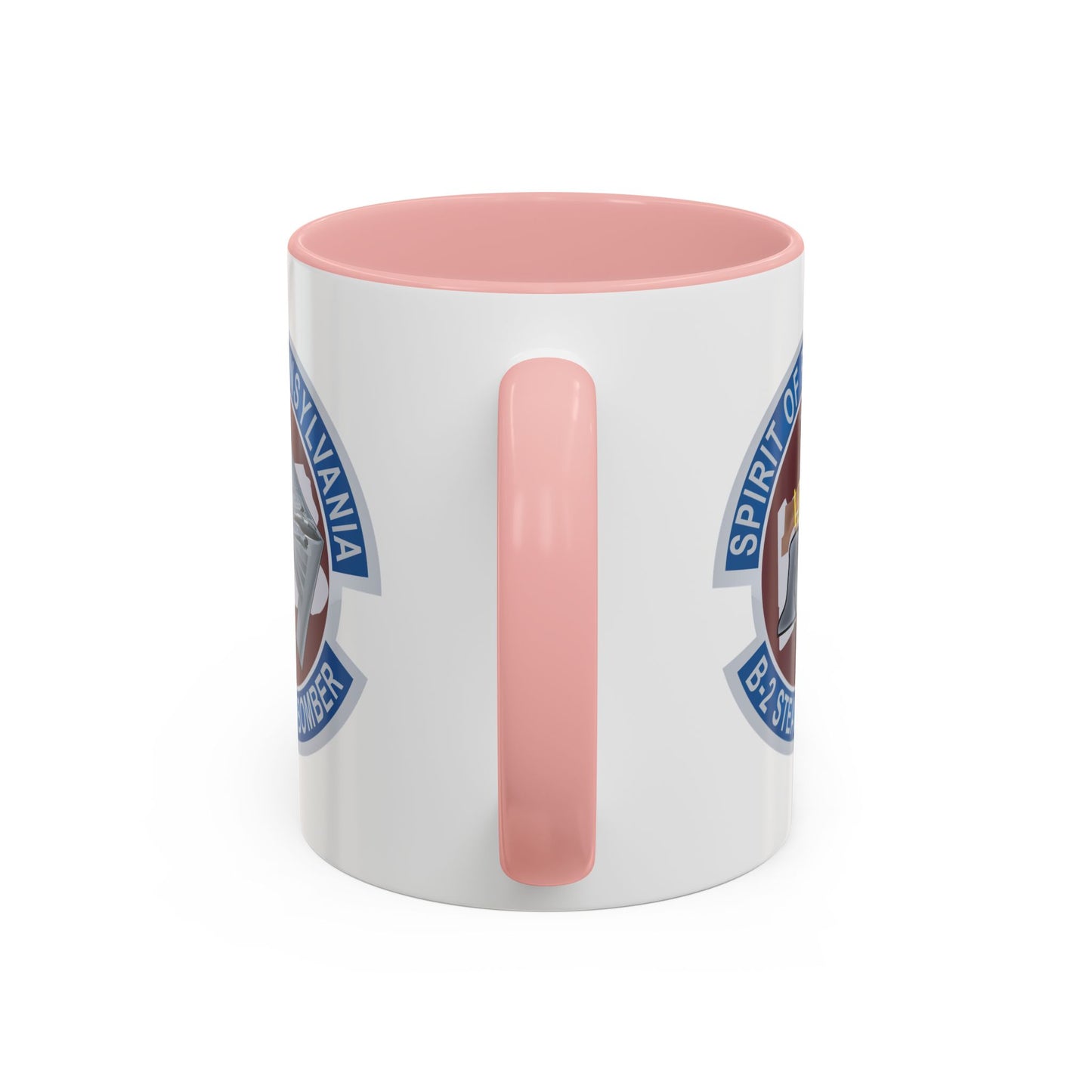 Accent Coffee Mug (11oz & 15oz) - USAF - B2 - Spirit of Pennsylvania Stealth Bomber wo Txt X 300