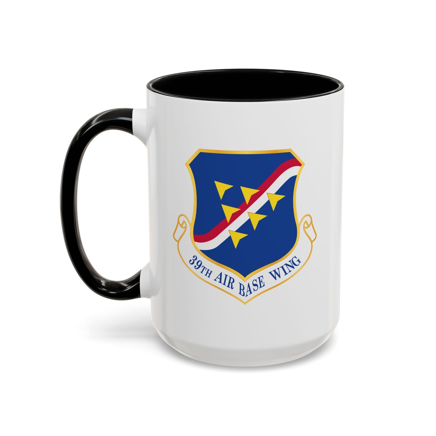 Accent Coffee Mug (11oz & 15oz) - USAF - 39th Airbase Wing wo Txt