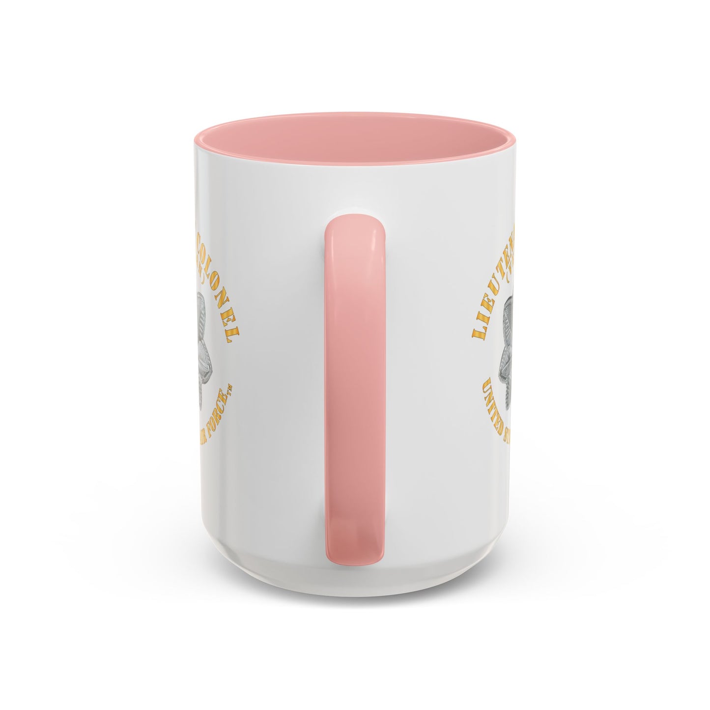 Accent Coffee Mug (11oz & 15oz) - USAF - Lieutenant Colonel - LTC - Veteran - TM X 300
