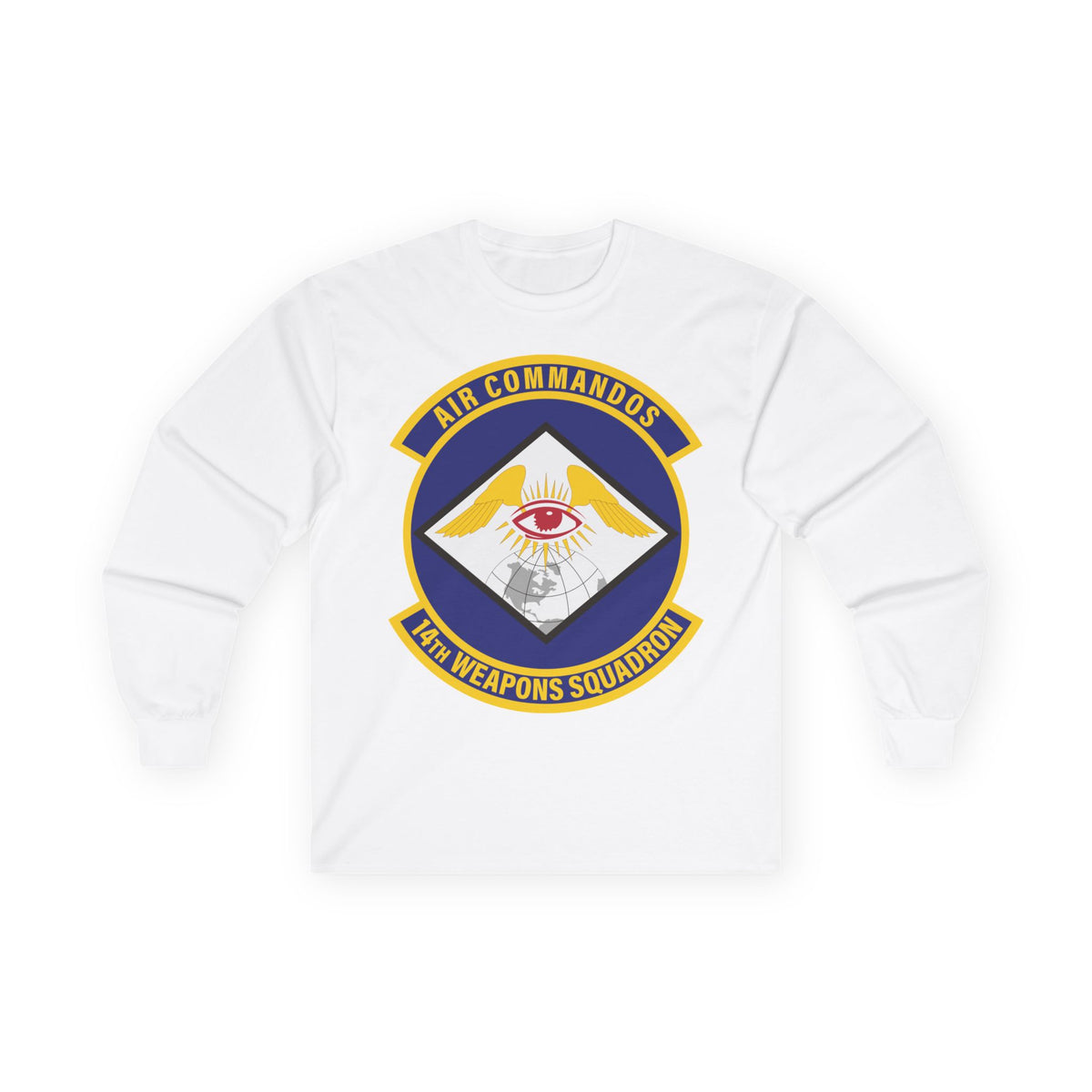 Unisex Ultra Cotton Long Sleeve Tee - USAF - 14th Weapons Squadron wo txt