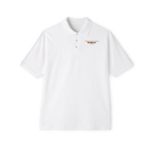 Men's Piqué Polo - USAF - Cuban Missile Crisis w AFEM COLD SVC X 300