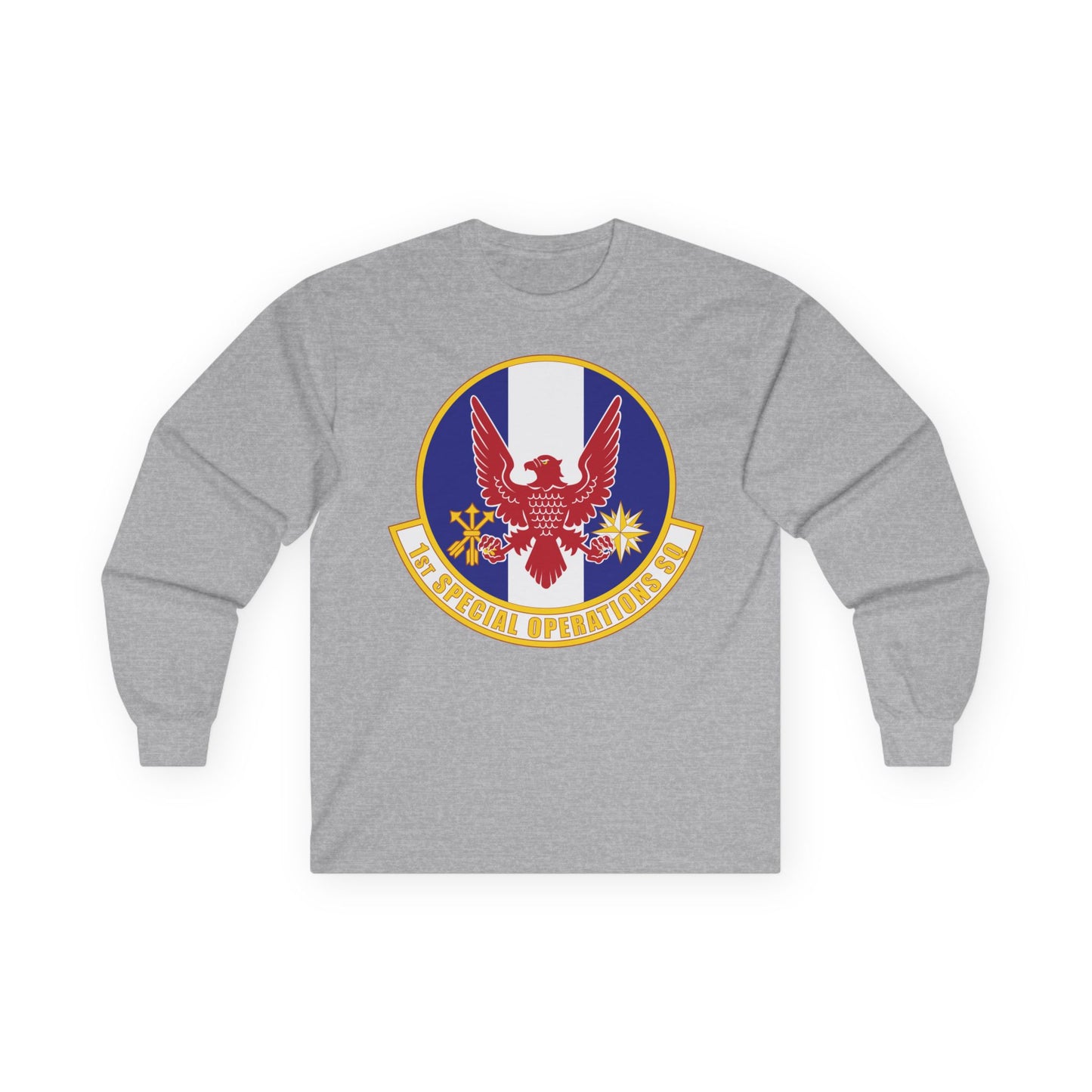 Unisex Ultra Cotton Long Sleeve Tee - USAF - 1st Special Operations Squadron wo txt
