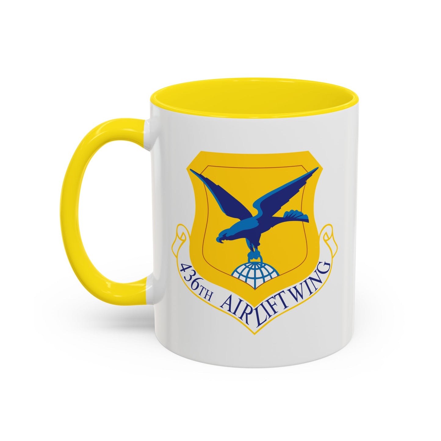 Accent Coffee Mug (11oz & 15oz) - USAF - 436th Airlift Wing wo Txt X 300