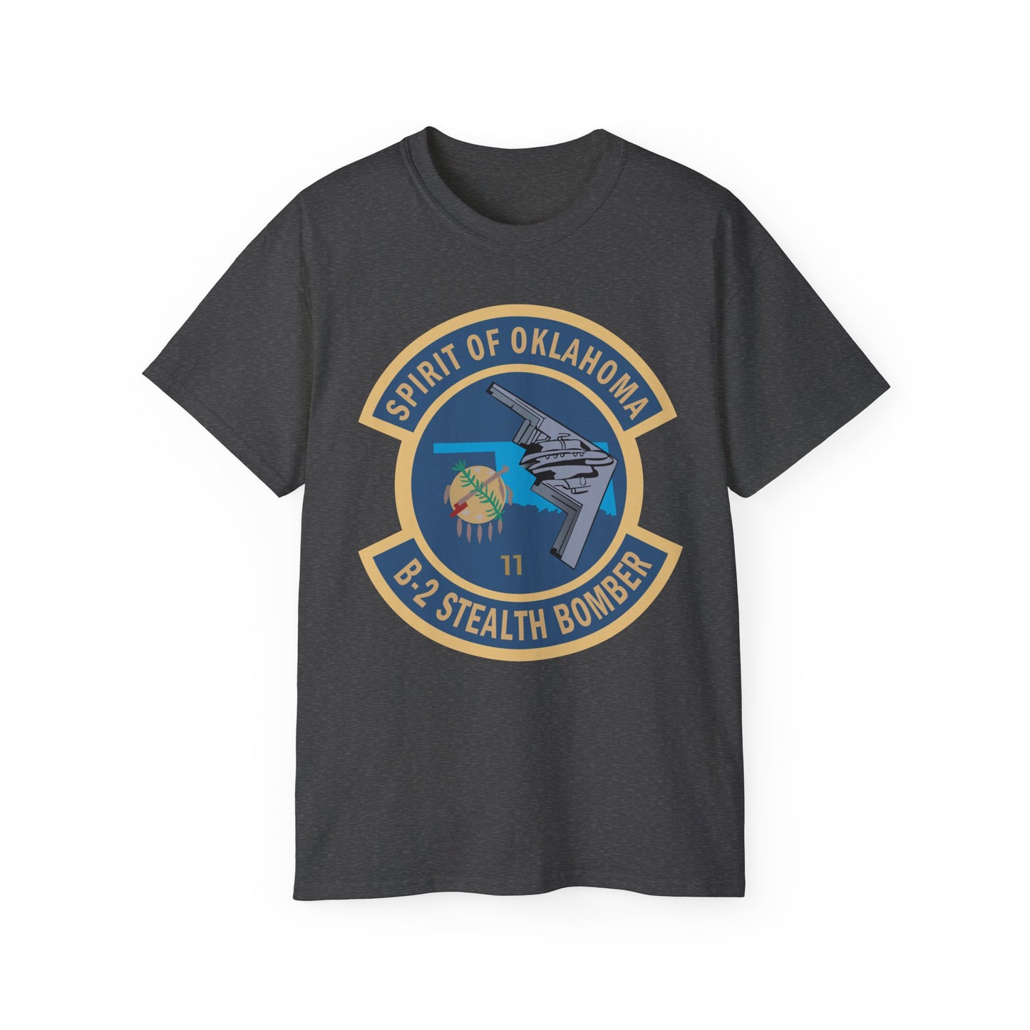 Unisex Ultra Cotton Tee - USAF - B2 - Spirit of Oklahoma - Stealth Bomber wo txt X 300