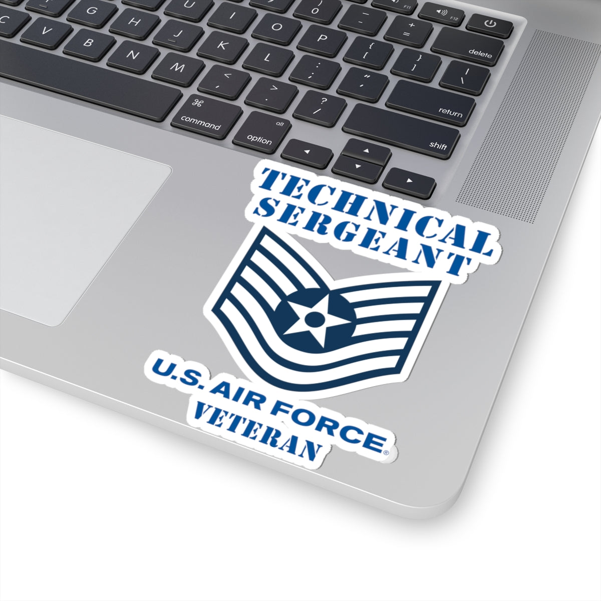 Kiss-Cut Stickers - USAF - Technical Sergeant (E6) - 2020 - Veteran