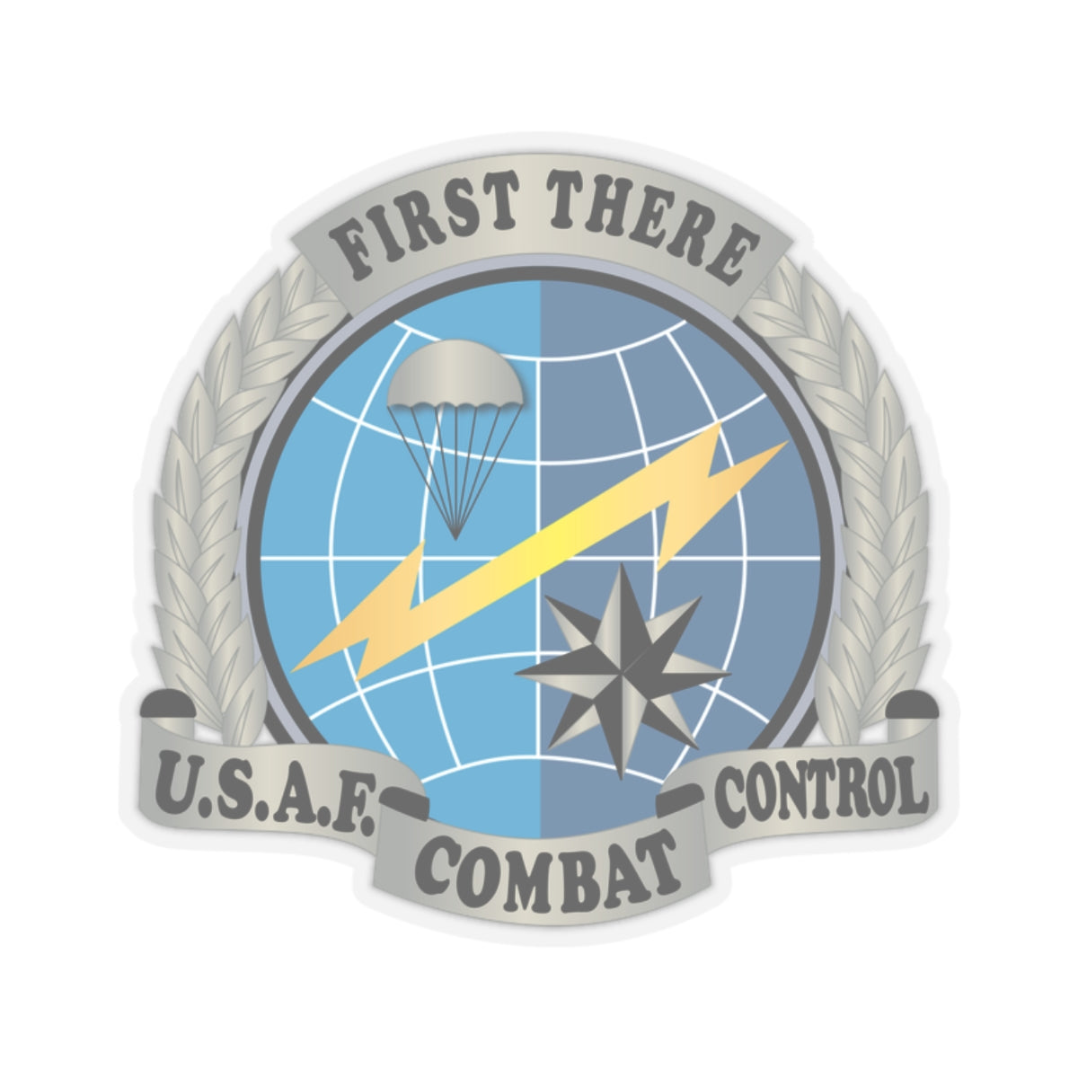 Kiss-Cut Stickers - USAF - Combat Controller Badge No Txt  X 300