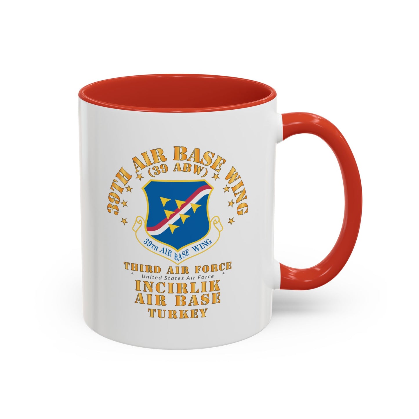 Accent Coffee Mug (11oz & 15oz) - USAF - 39th Air Base Wing - Incirlik AB X 300