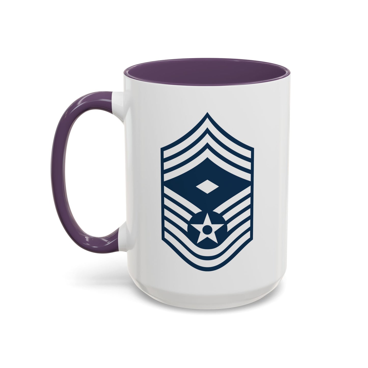 Accent Coffee Mug (11oz & 15oz) - USAF - First Sergeant (E9b) - 2020
