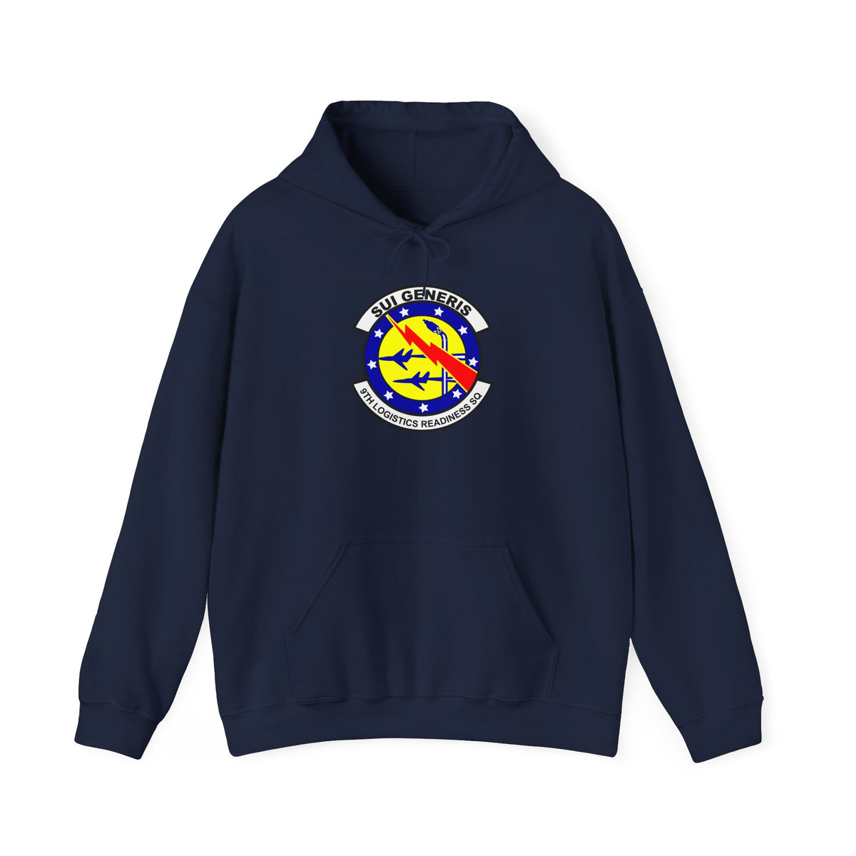 Unisex Heavy Blend Hooded Sweatshirt - USAF - 9th Logistics Readiness Squadron wo txt X 300