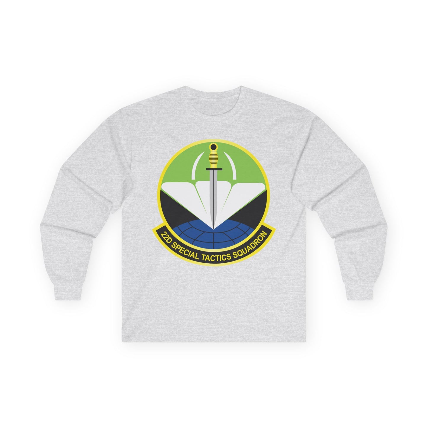 Unisex Ultra Cotton Long Sleeve Tee - USAF - 22nd Special Tactics Squadron  wo Txt X 300