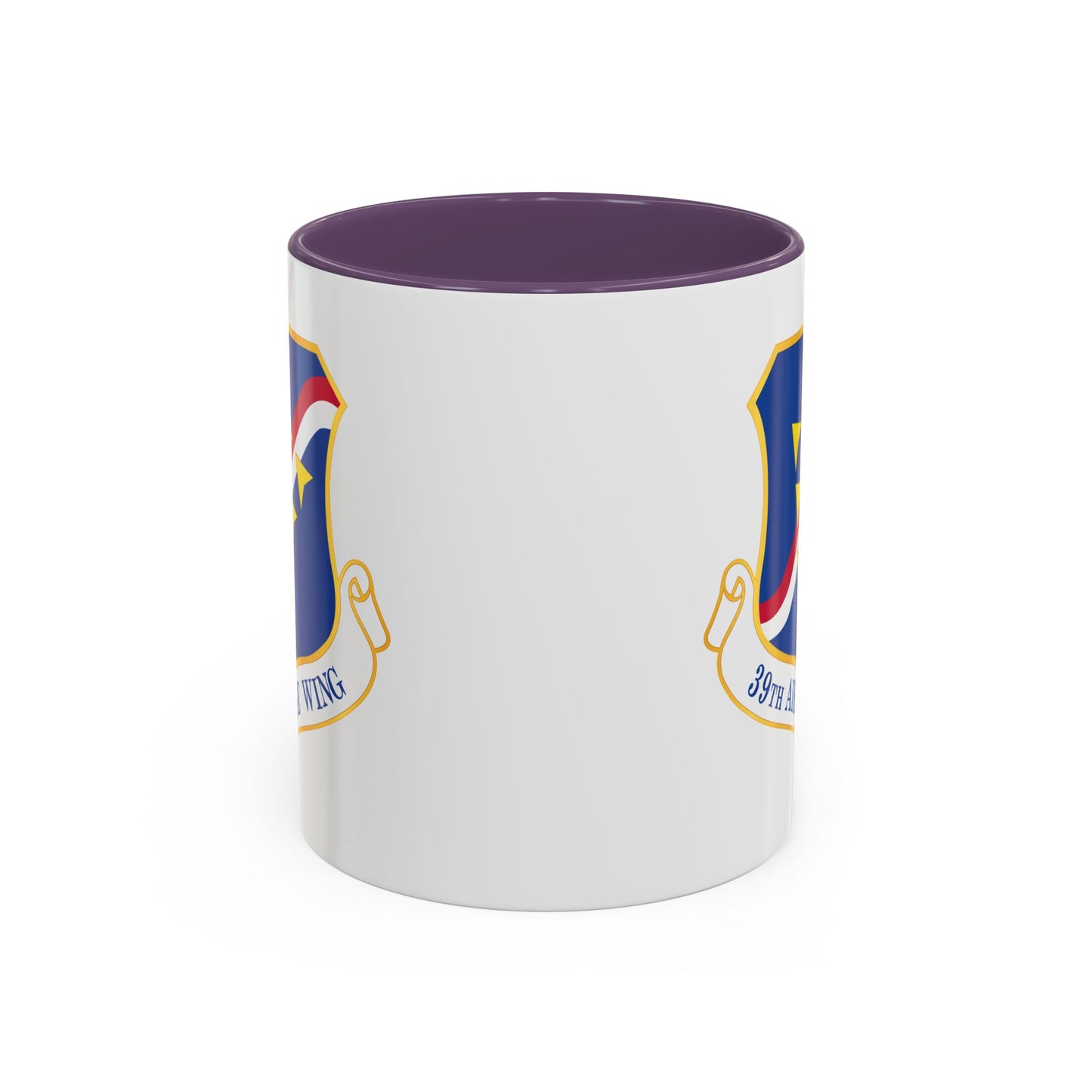 Accent Coffee Mug (11oz & 15oz) - USAF - 39th Airbase Wing wo Txt