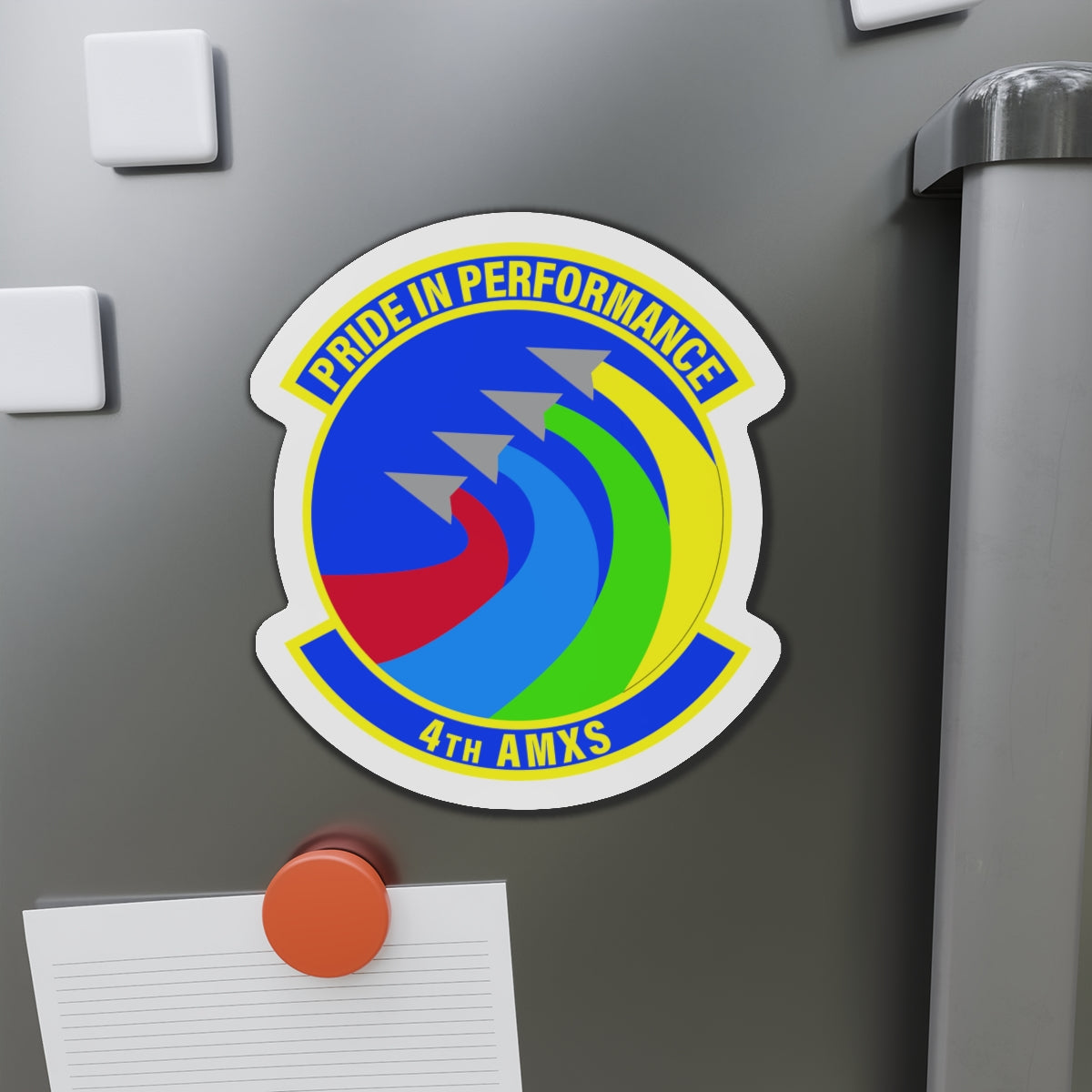 Die-Cut Magnet - USAF - 4th Aircraft Maintenance Sq wo txt