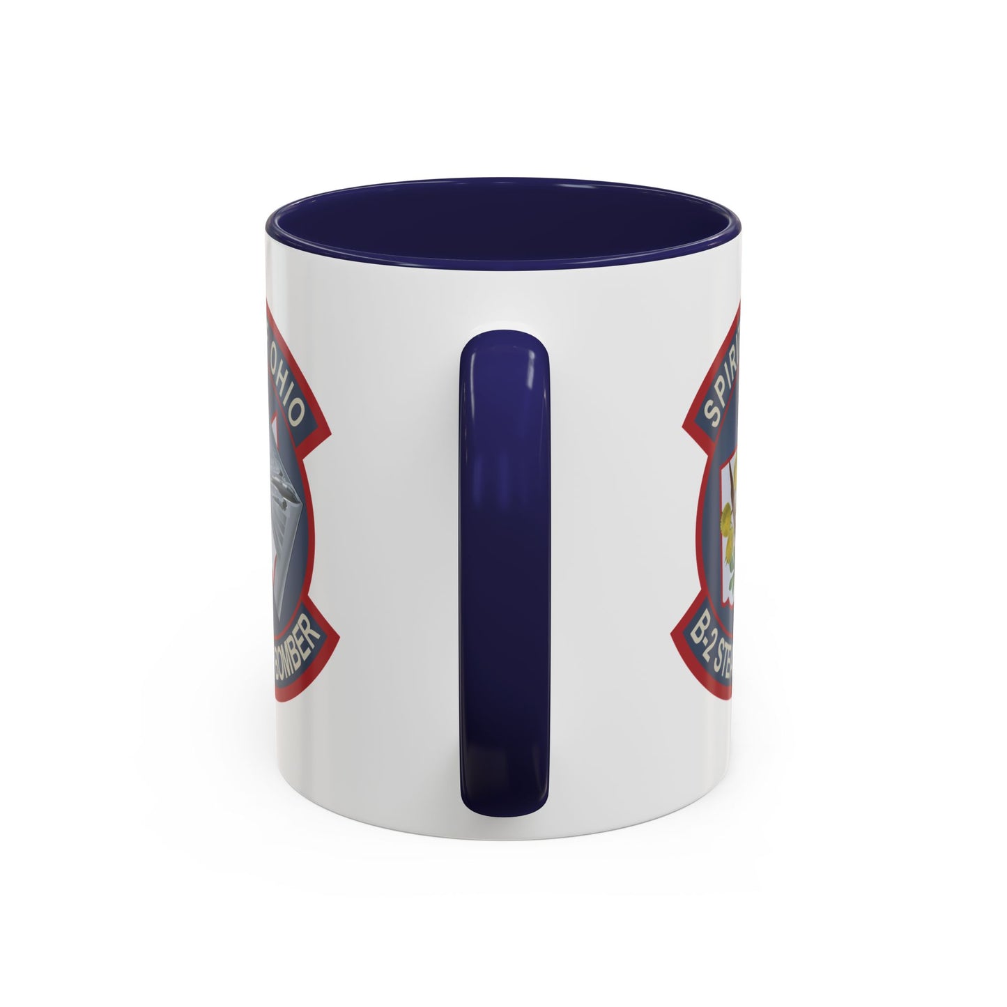 Accent Coffee Mug (11oz & 15oz) - USAF - B2 - Spirit of Ohio - Stealth Bomber wo txt X 300