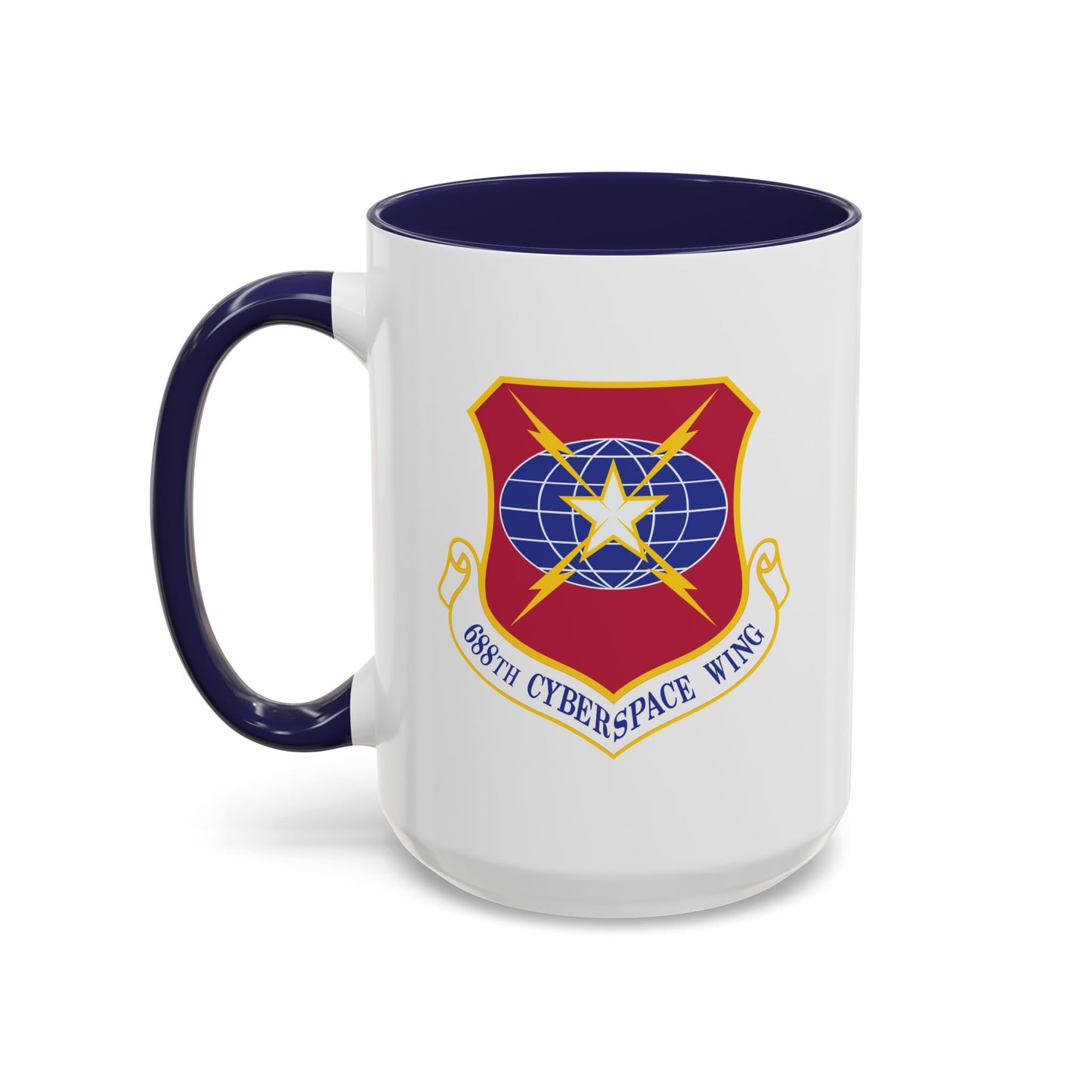 Accent Coffee Mug (11oz & 15oz) - USAF - 688th Cyberspace Wing wo Txt X 300