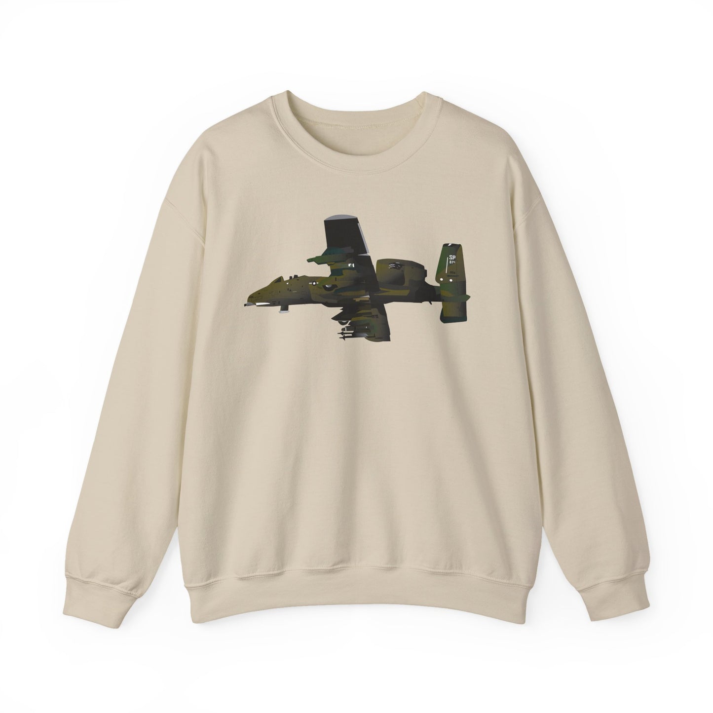 Crewneck Sweatshirt - Aircraft - A-10 Wart Hog X 300