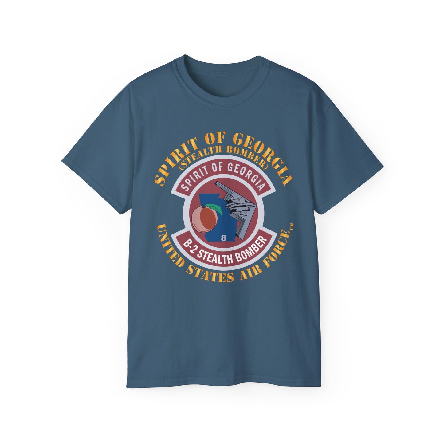 Unisex Ultra Cotton Tee - USAF - B2 - Spirit of Georgia - Stealth Bomber X 300