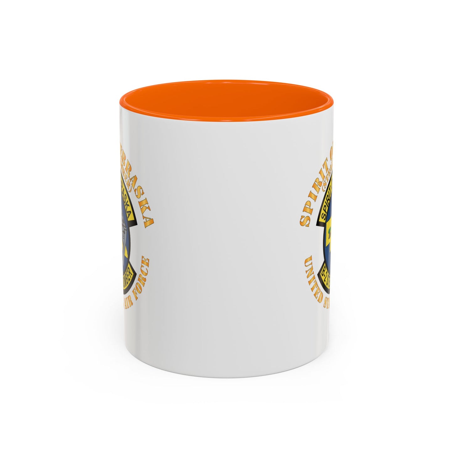 Accent Coffee Mug (11oz & 15oz) - USAF - B2 - Spirit of Nebraska - Stealth Bomber X 300