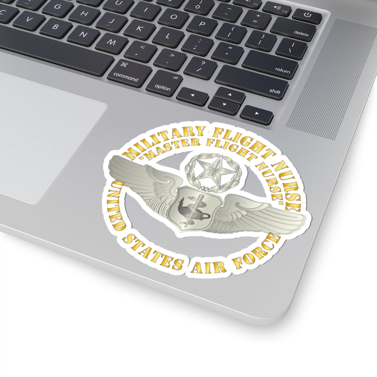 Kiss-Cut Stickers - USAF - Military Flight Nurse - Flight Nurse - Master