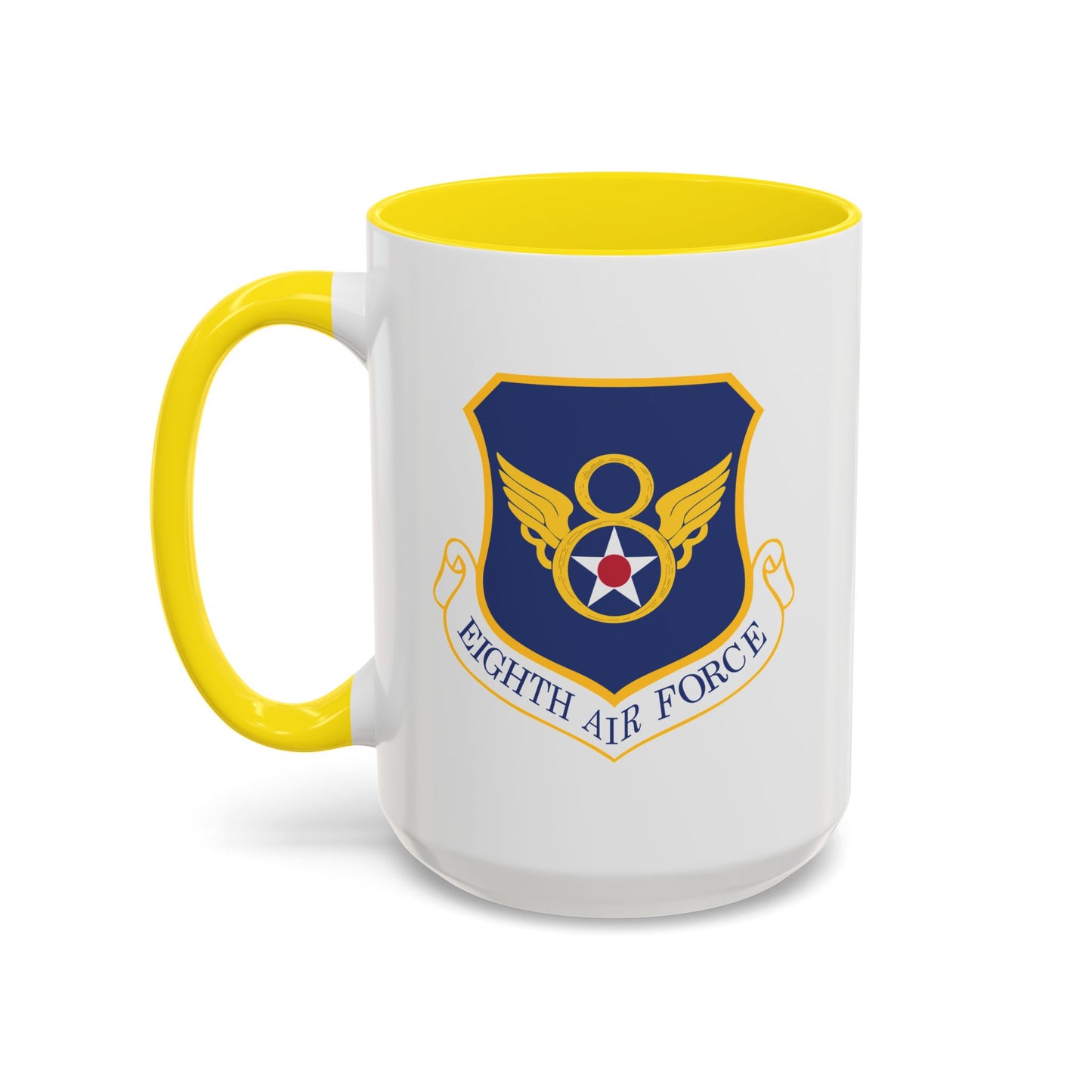 Accent Coffee Mug (11oz & 15oz) - USAF - 8th Air Force wo txt X 300