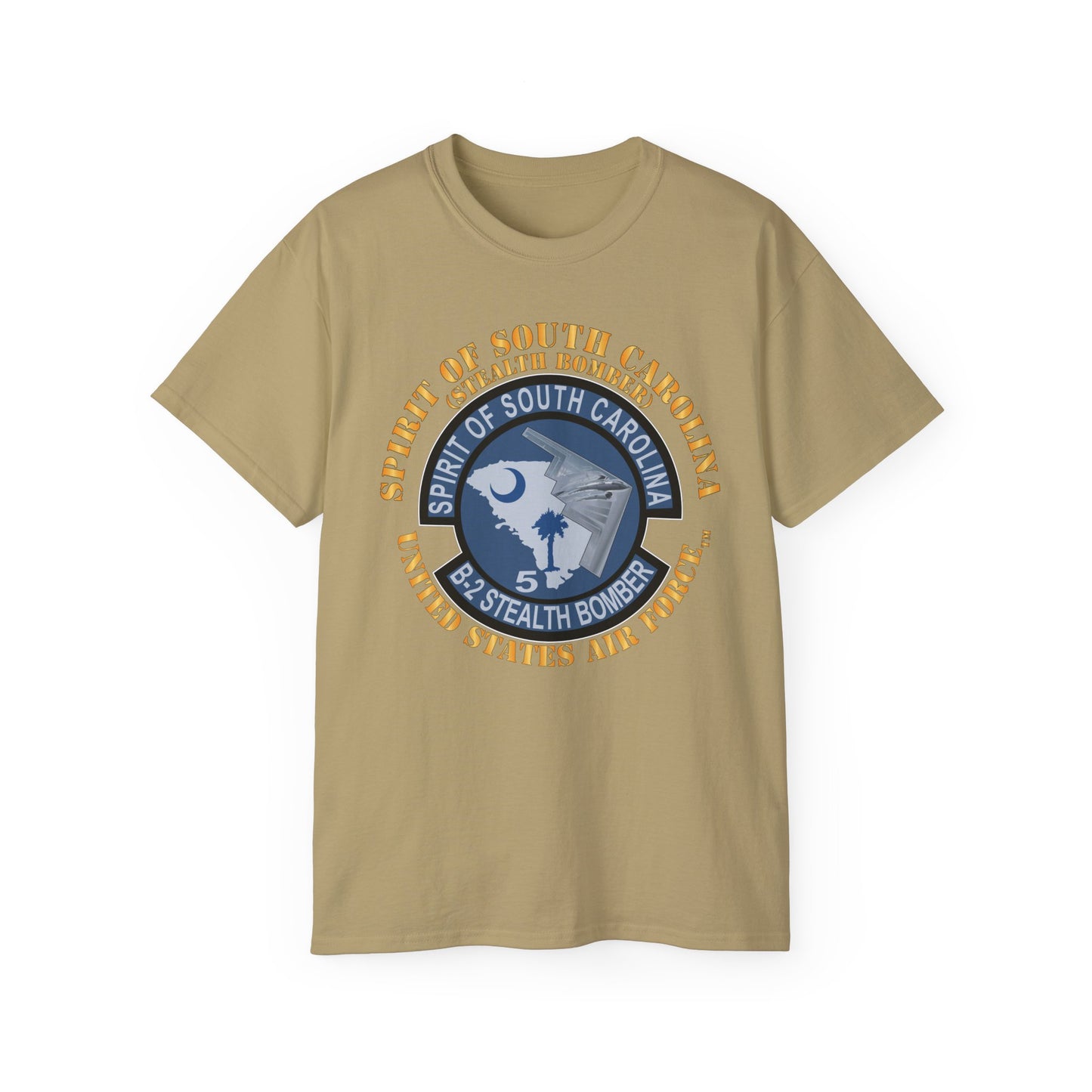 Unisex Ultra Cotton Tee - USAF - B2 - Spirit of South Carolina Stealth Bomber X 300