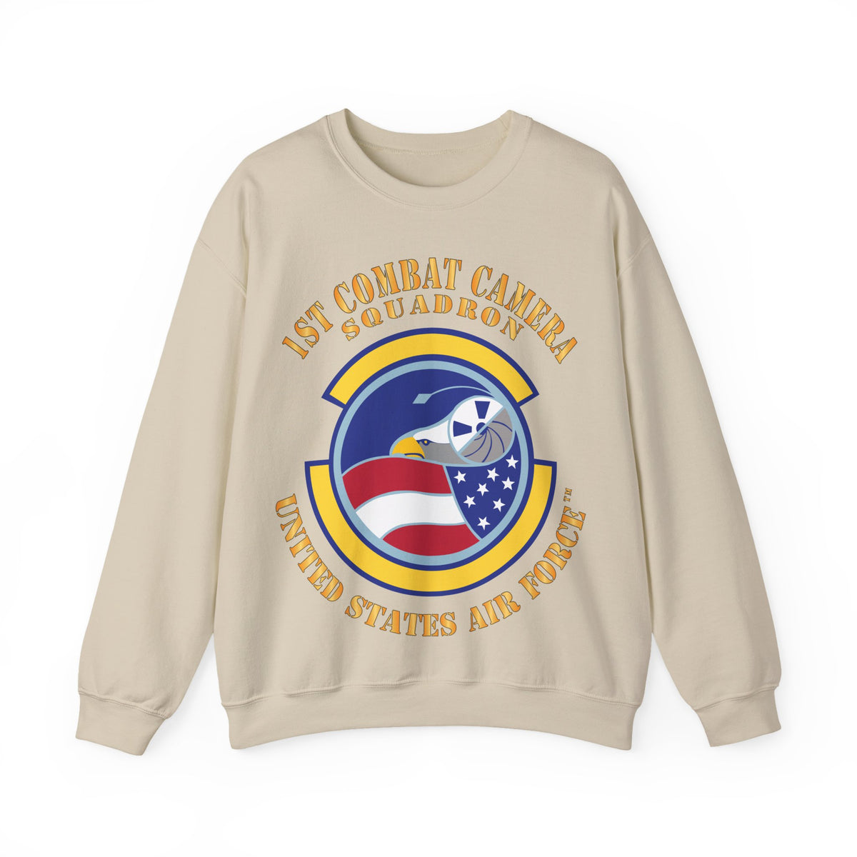 Crewneck Sweatshirt - USAF -  1st Combat Camera Squadron