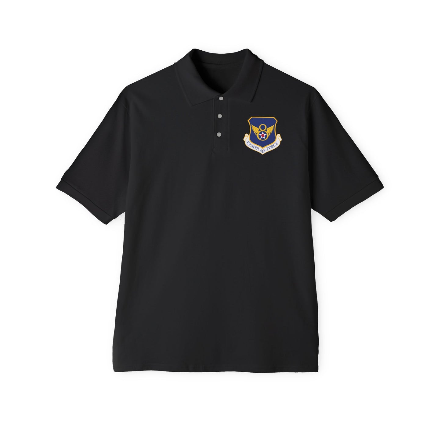 Men's Piqué Polo - USAF - 8th Air Force wo txt X 300