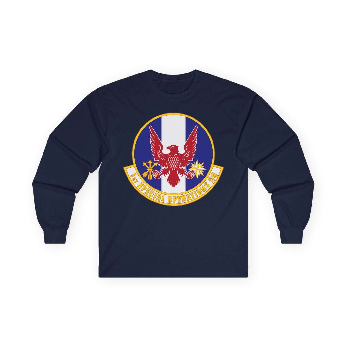 Unisex Ultra Cotton Long Sleeve Tee - USAF - 1st Special Operations Squadron wo txt
